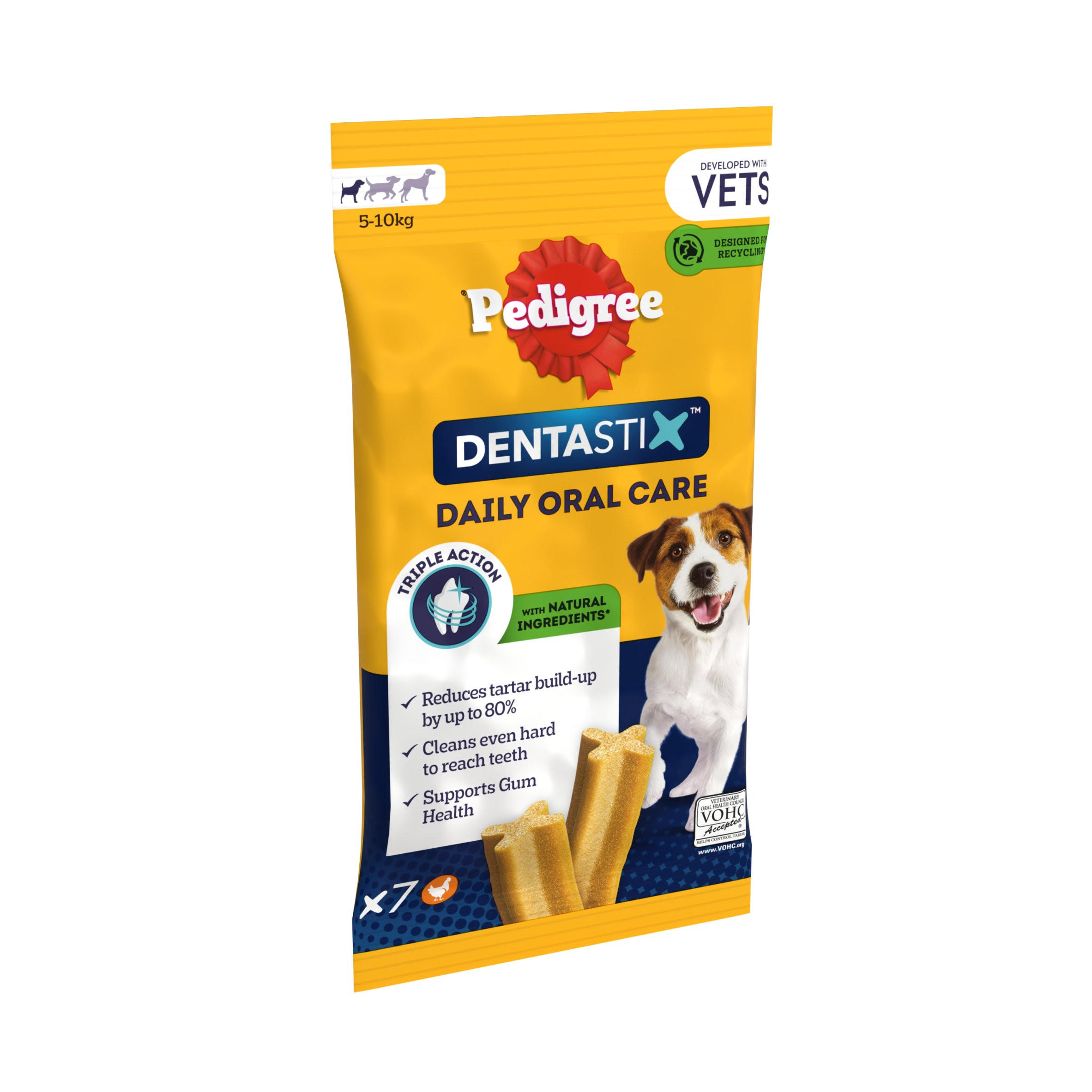 PEDIGREE® DENTASTIX™ Daily Dental Chews Large Dog Treat 4 Sticks