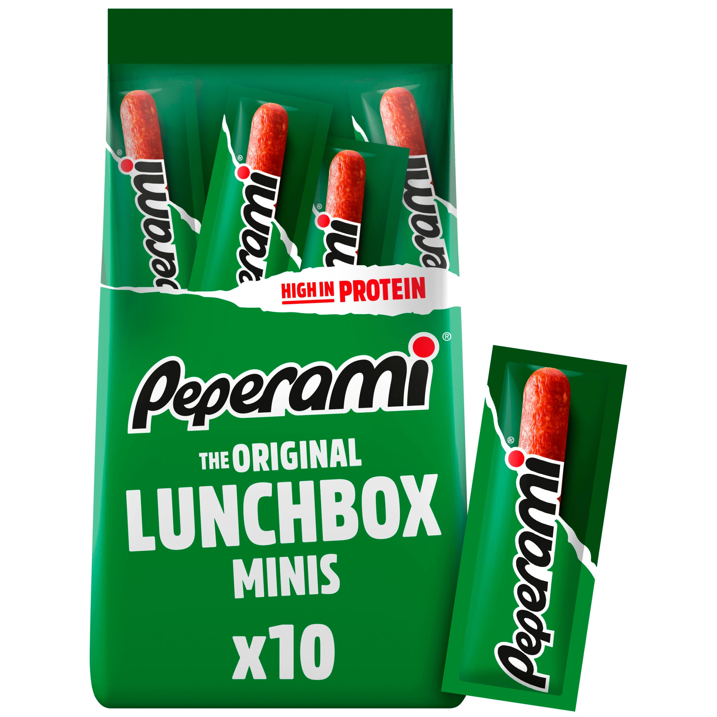Peperami Original Lunchbox Minis 10 x 10g