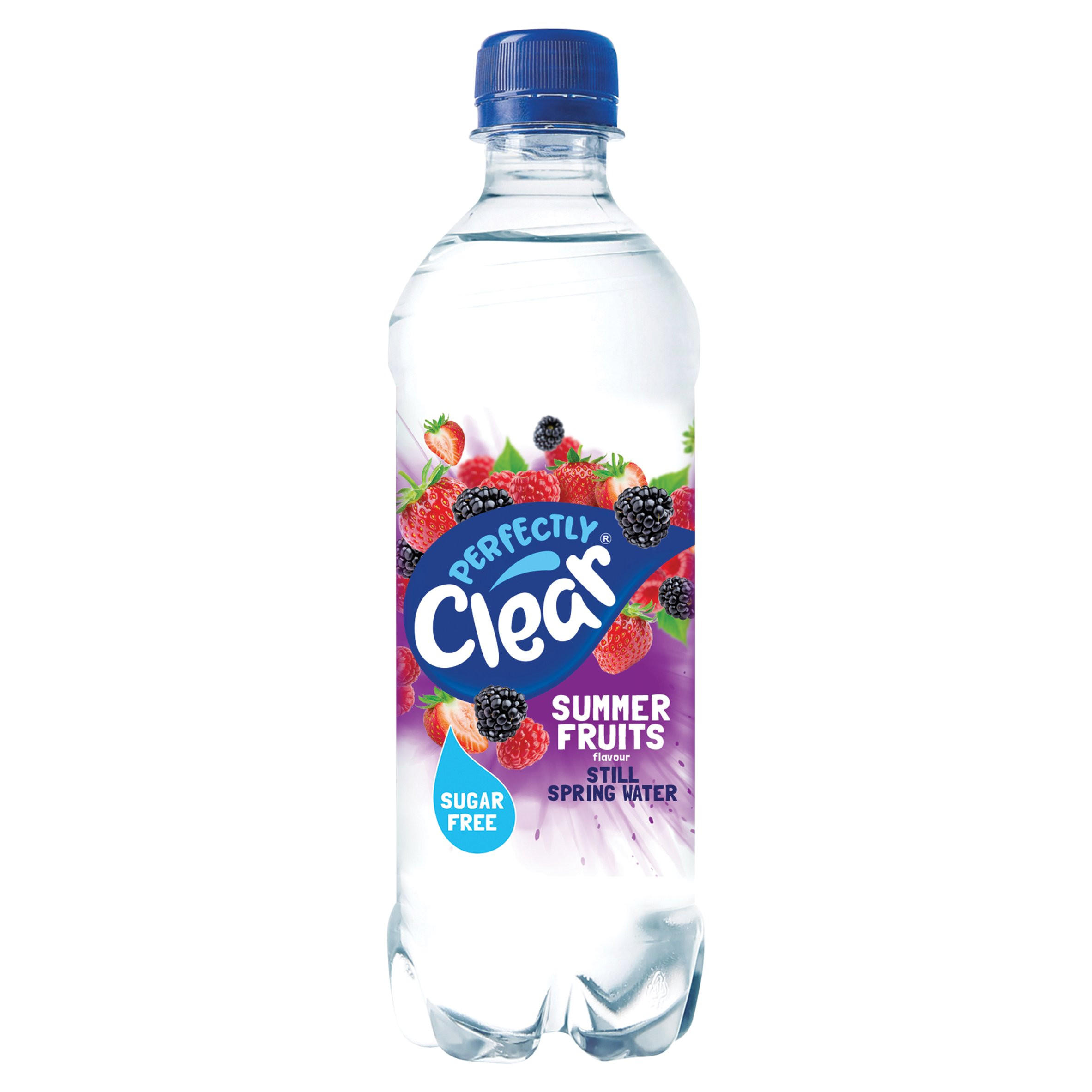 Perfectly Clear Summer Fruits Flavour Still Spring Water 500ml Still