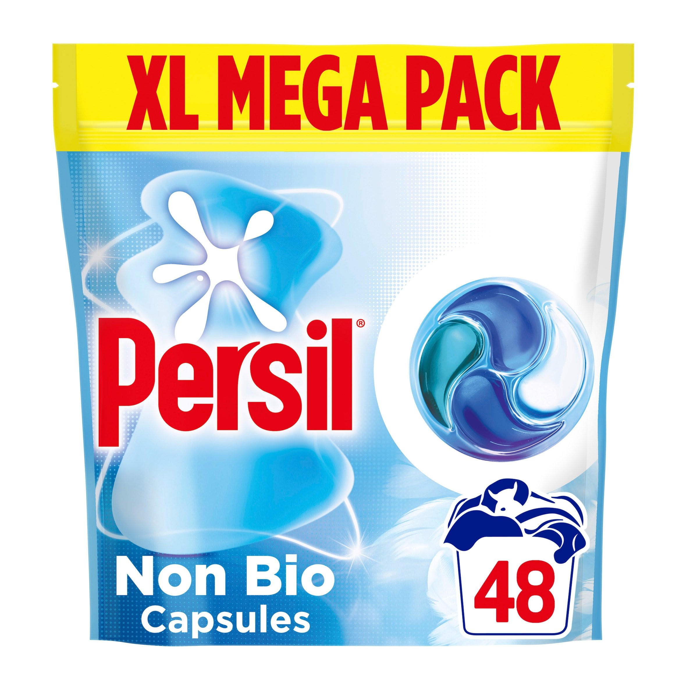 Persil 75 Washes 4 in 1 Fast Dissolving Non Bio Laundry Capsules