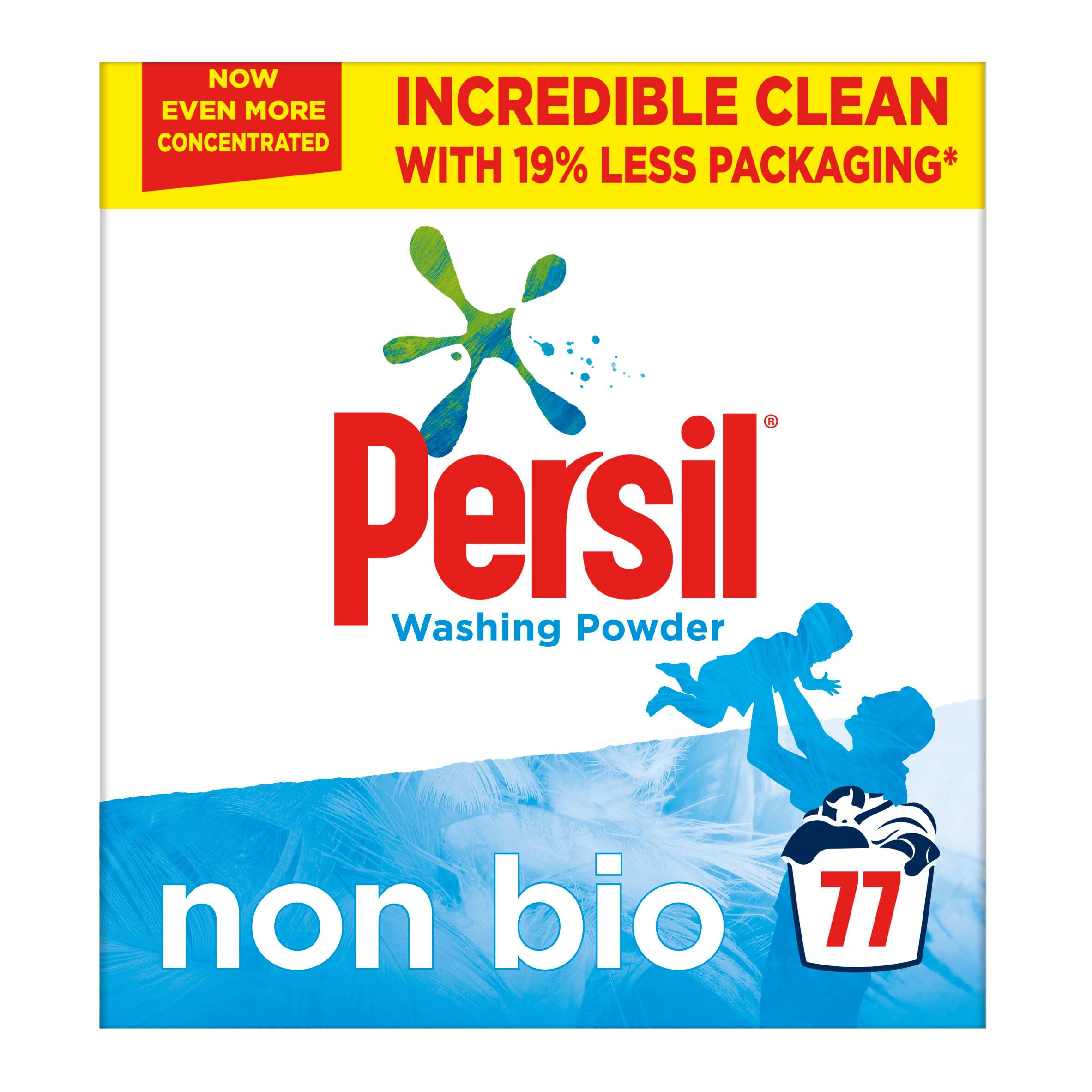 Persil Non Bio Fabric Cleaning Washing Powder 77 Wash Washing Powders And Liquids Iceland Foods