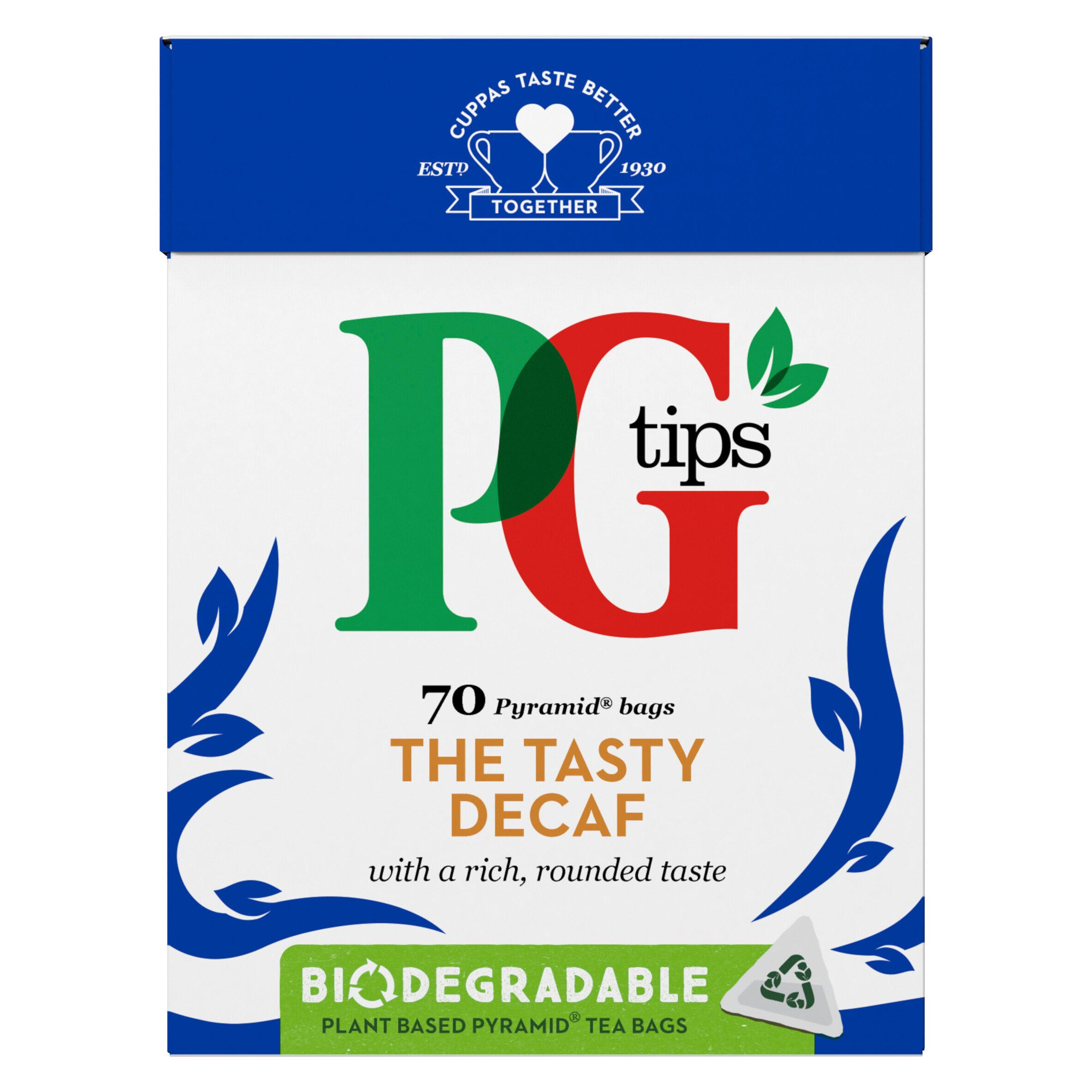 PG tips Decaffeinated Tea Bags 203g Breakfast Tea Iceland Foods