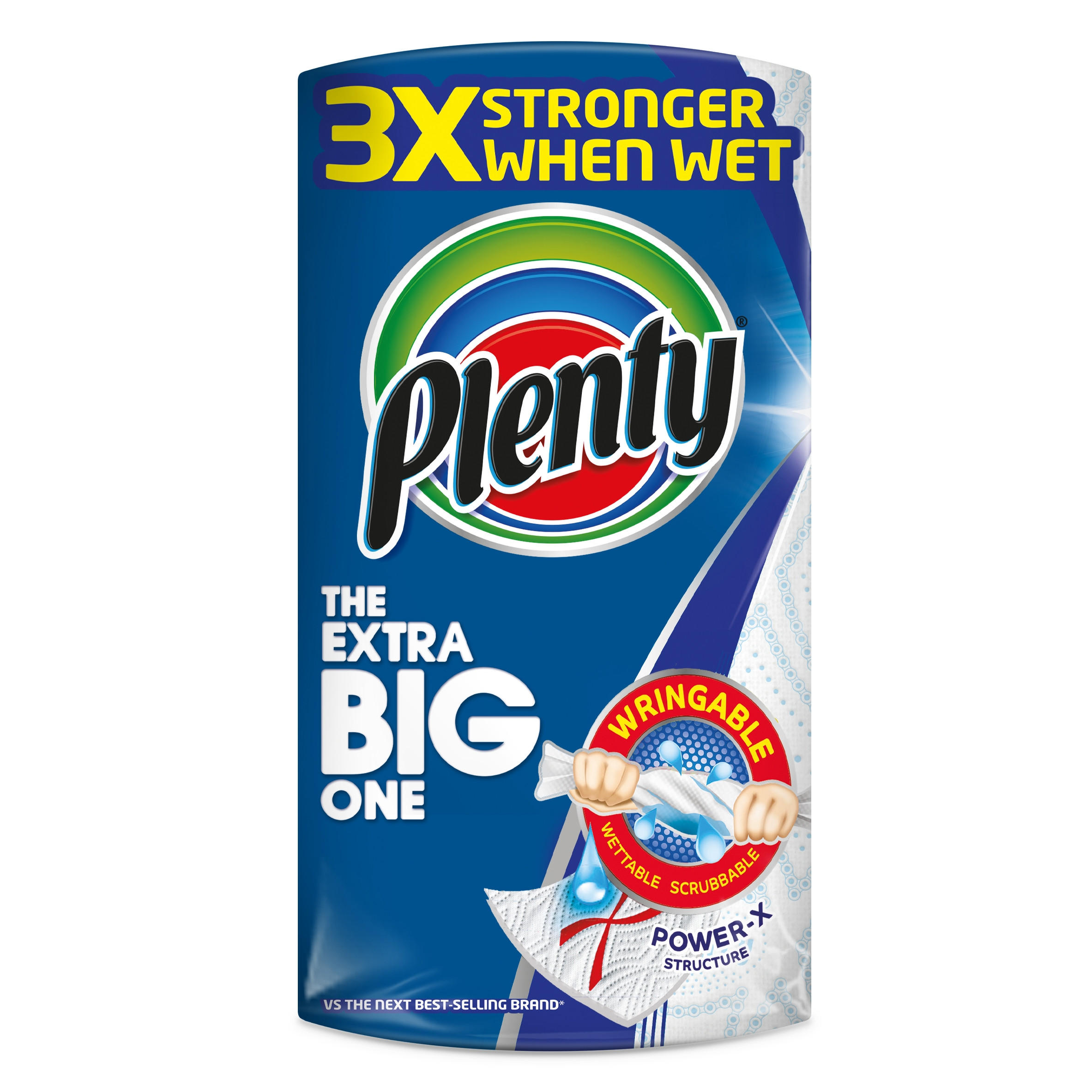 Plenty Extra Large Kitchen Roll 100 Sheets | Toilet Roll, Kitchen Roll ...