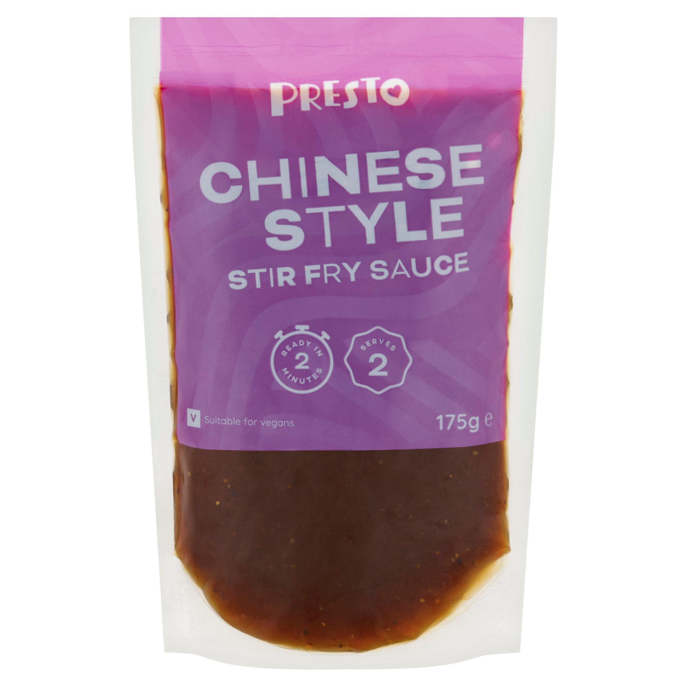 Presto Chinese Style Stir Fry Sauce 175g Stir Fry Vegetables, Sauce & Noodles Iceland Foods