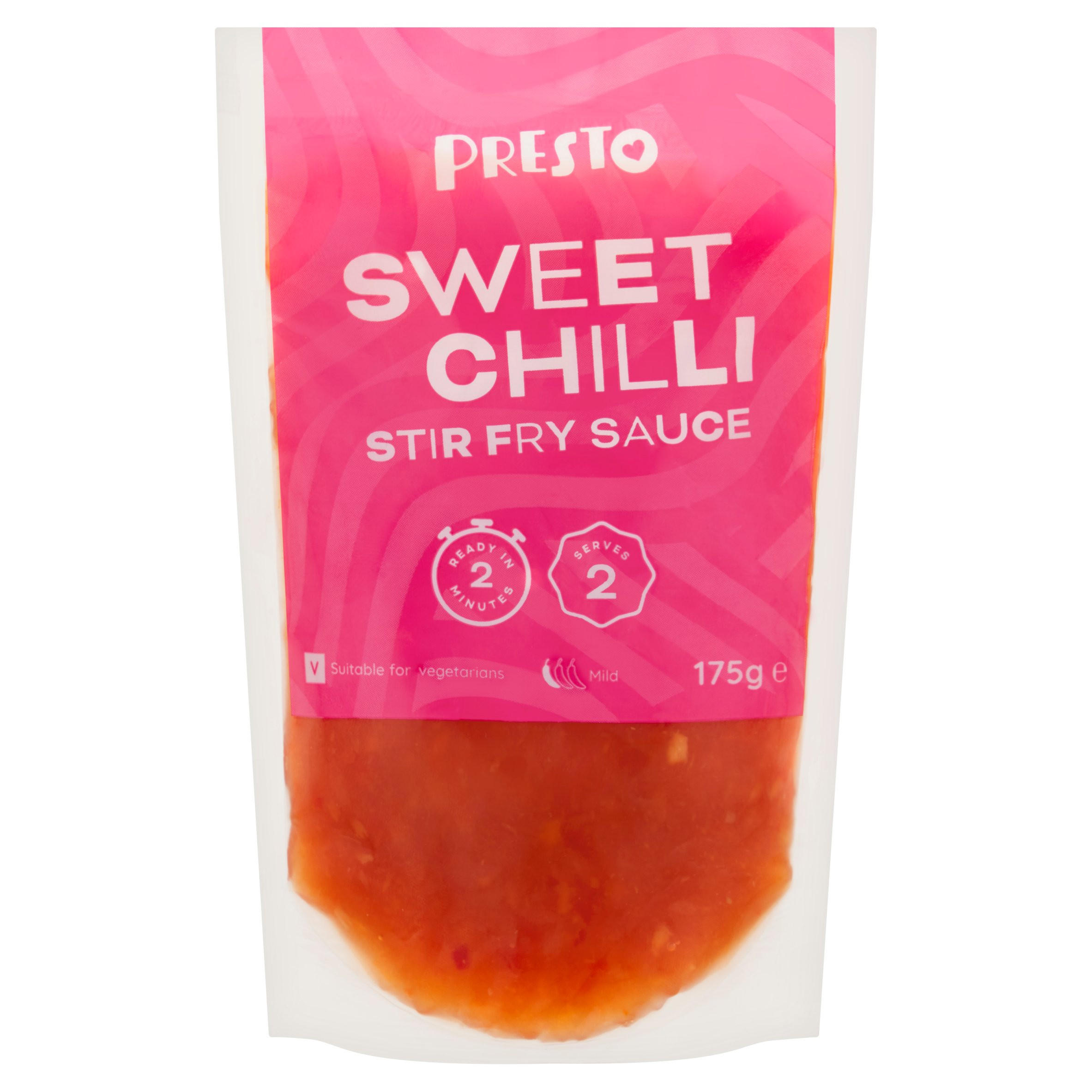 Presto Sweet Chilli Stir Fry Sauce 175g Stir Fry Vegetables, Sauce