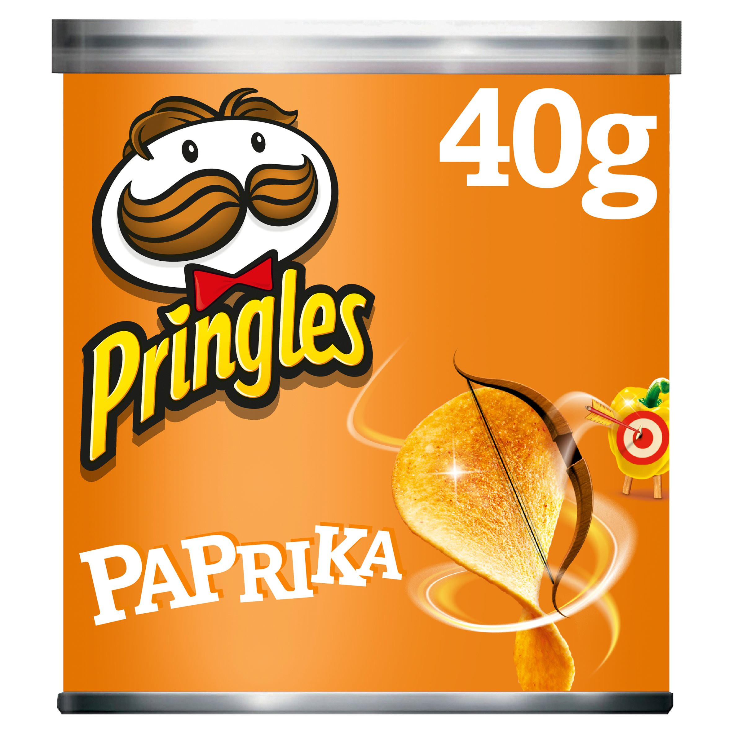 Pringles Paprika Crisps, 40g | Sharing Crisps | Iceland Foods