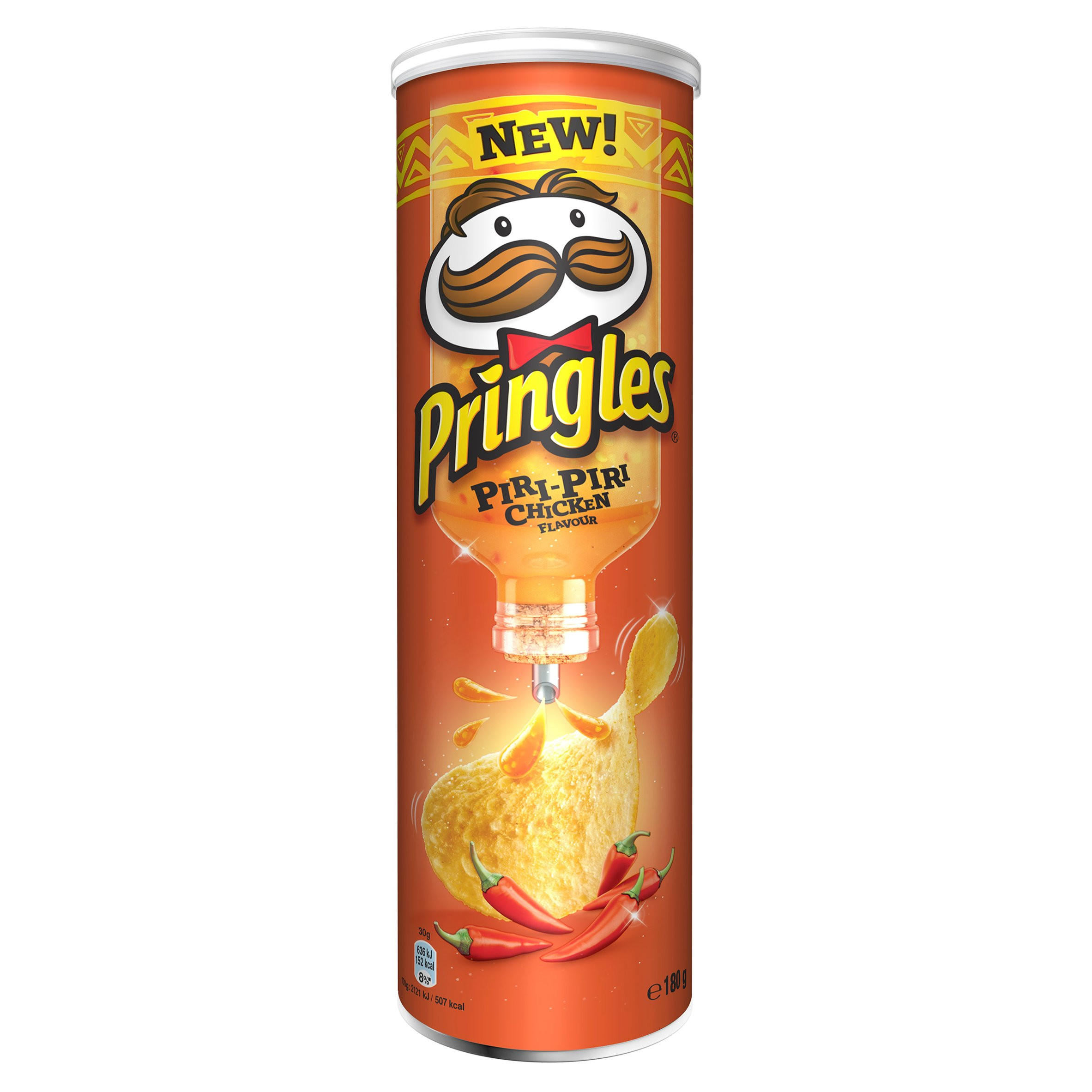Pringles Piri-Piri Chicken Flavour 180g | Sharing Crisps | Iceland Foods