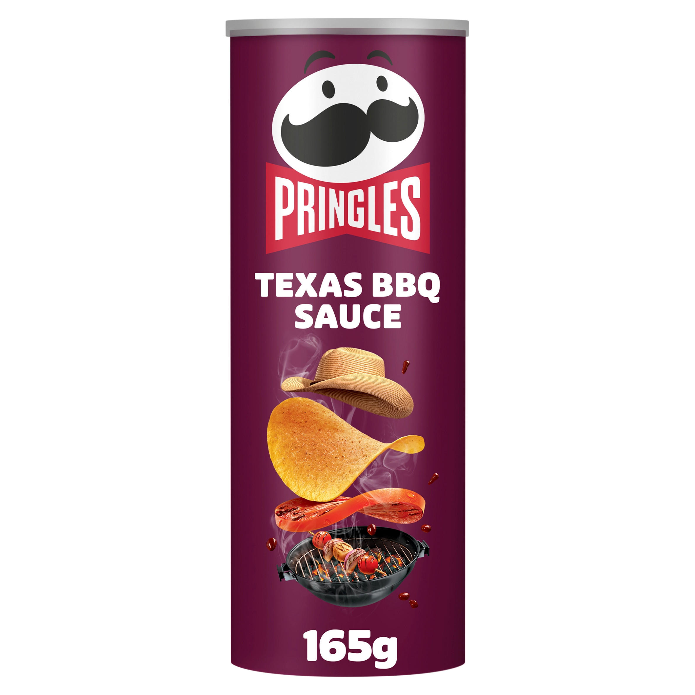 Pringles Texas BBQ Sauce Halloween Sharing Crisps 165g