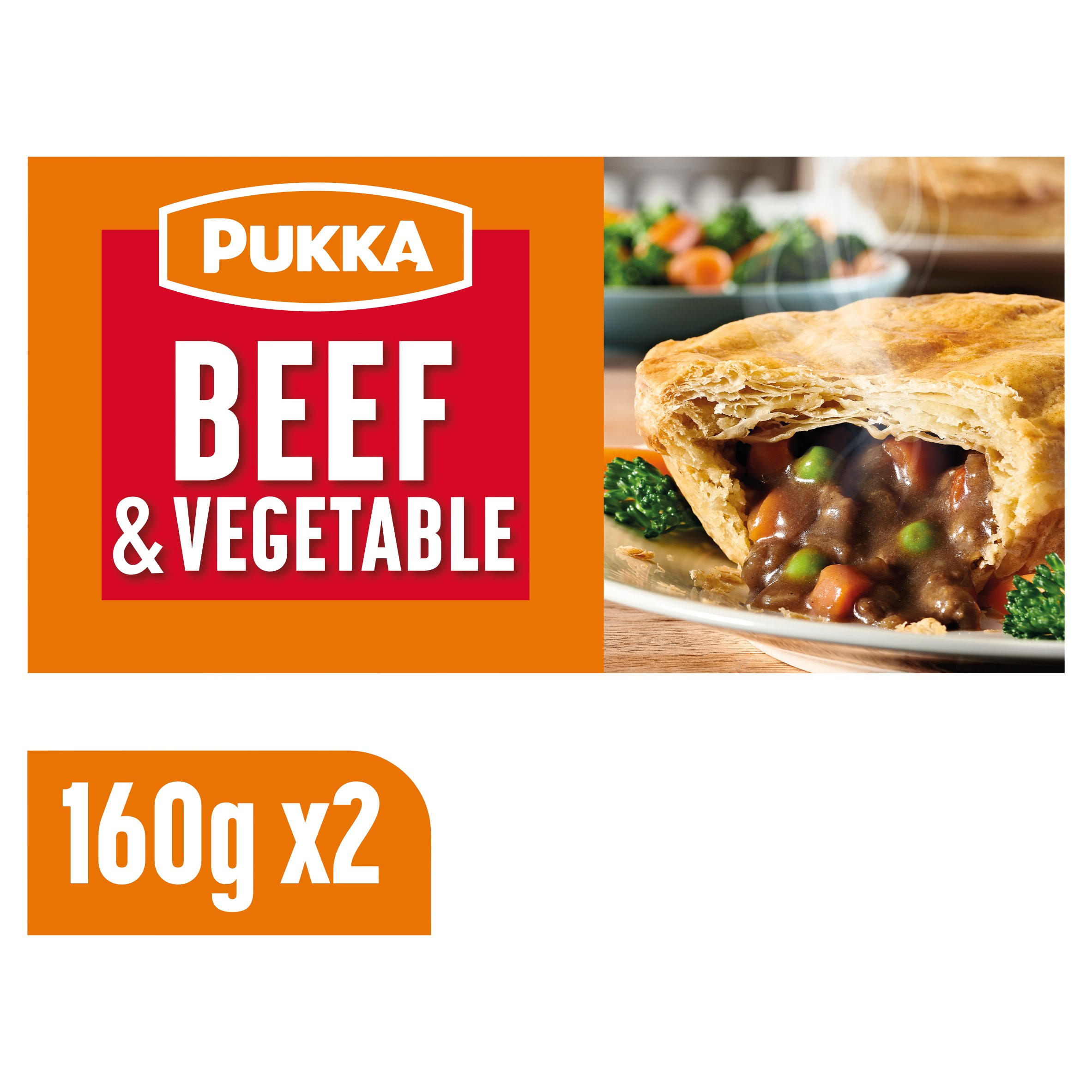 Pukka 2 Chicken & Vegetable Pies