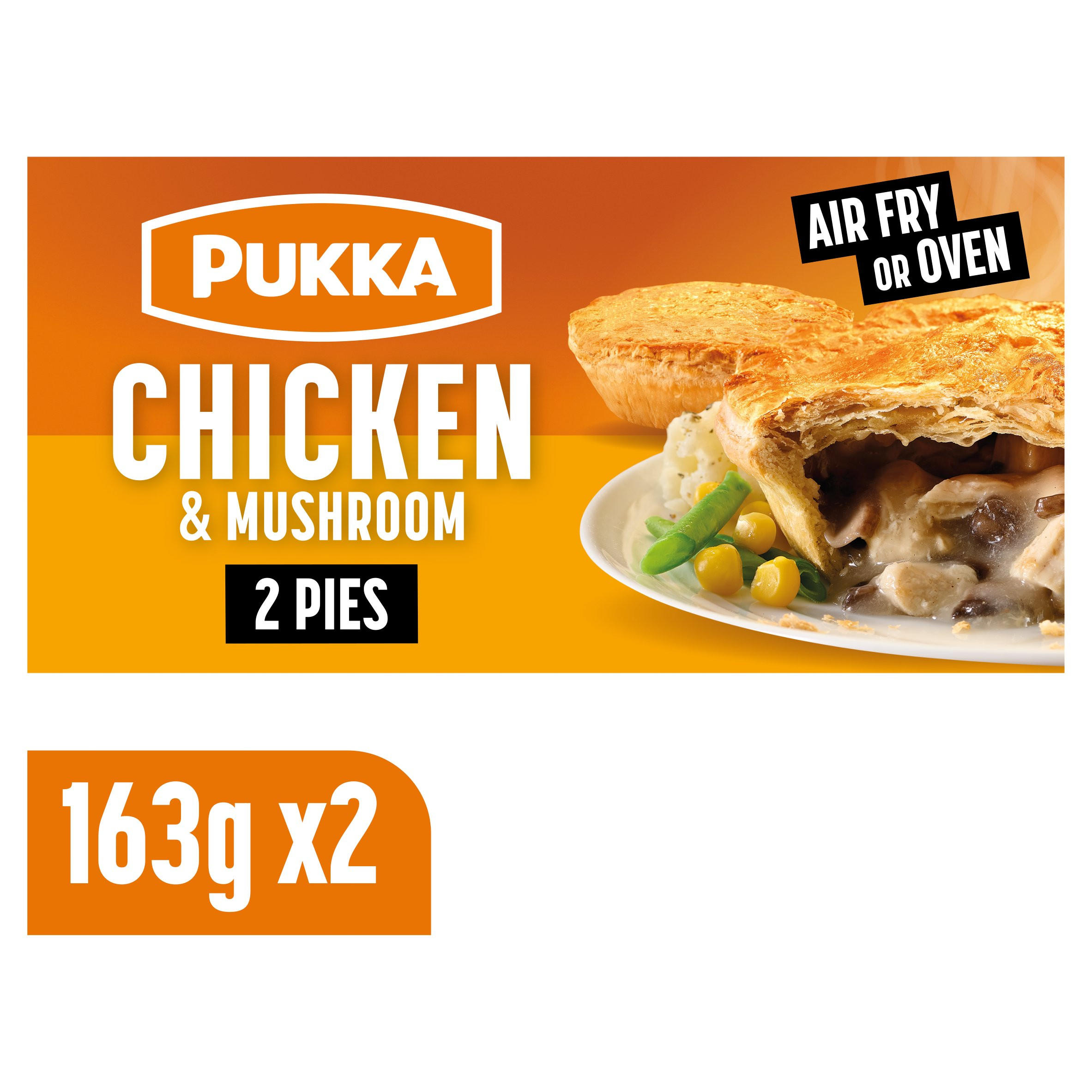  Pukka Chicken & Mushroom Slice 140g