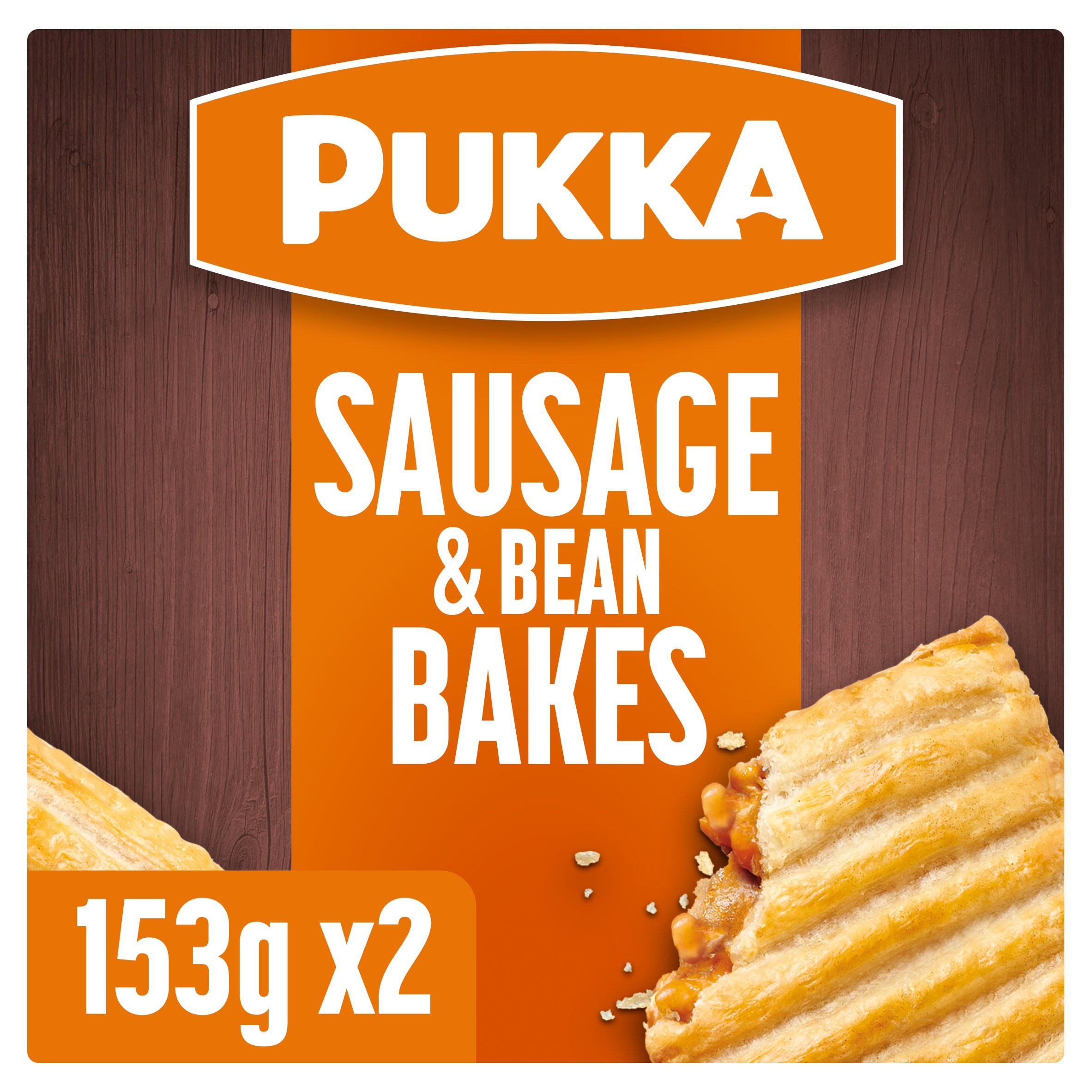 Pukka Sausage And Bean Bakes 306g Pasties Quiche And Sausage Rolls Iceland Foods