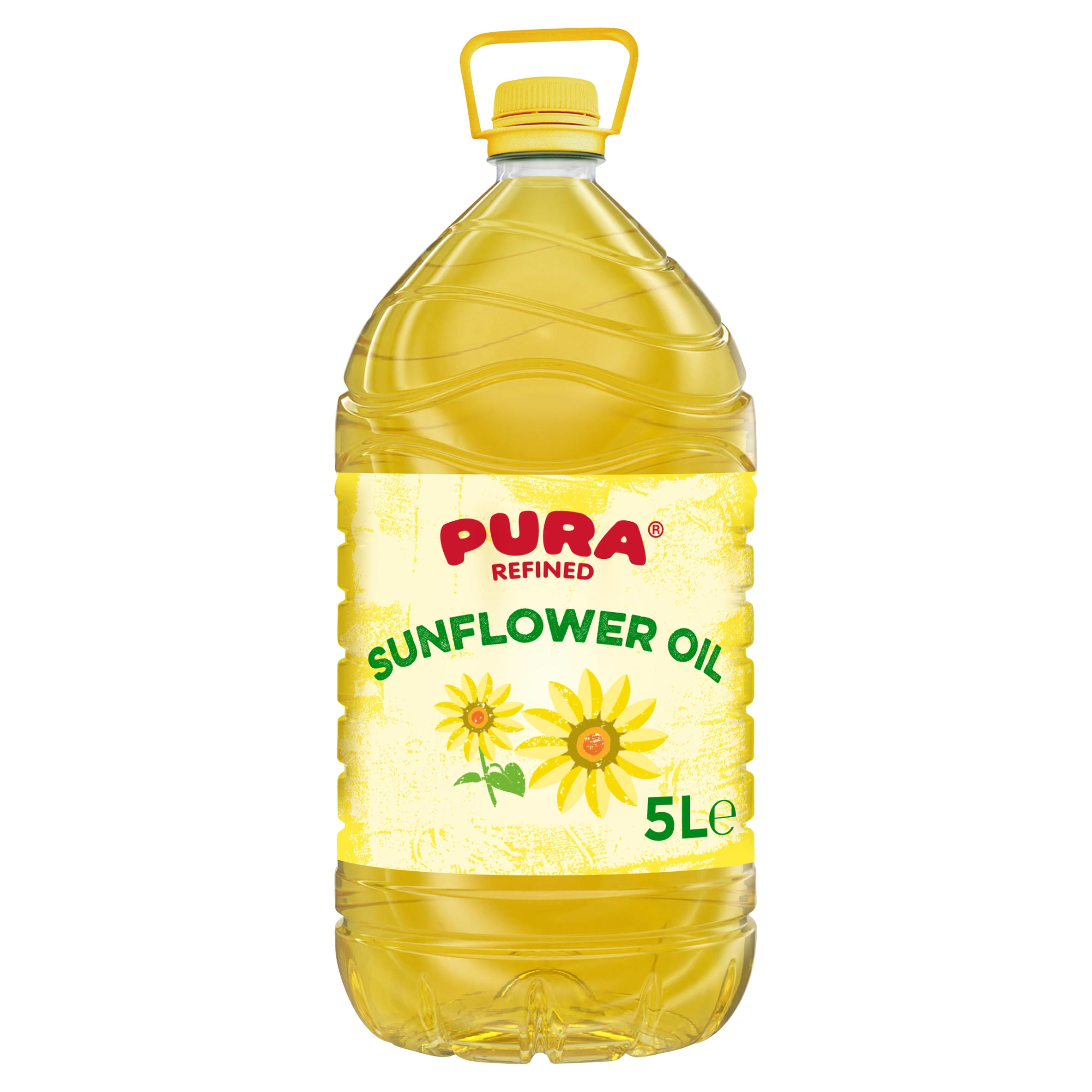 Pura Refined Sunflower Oil 5L Oils & Dressings Iceland Foods