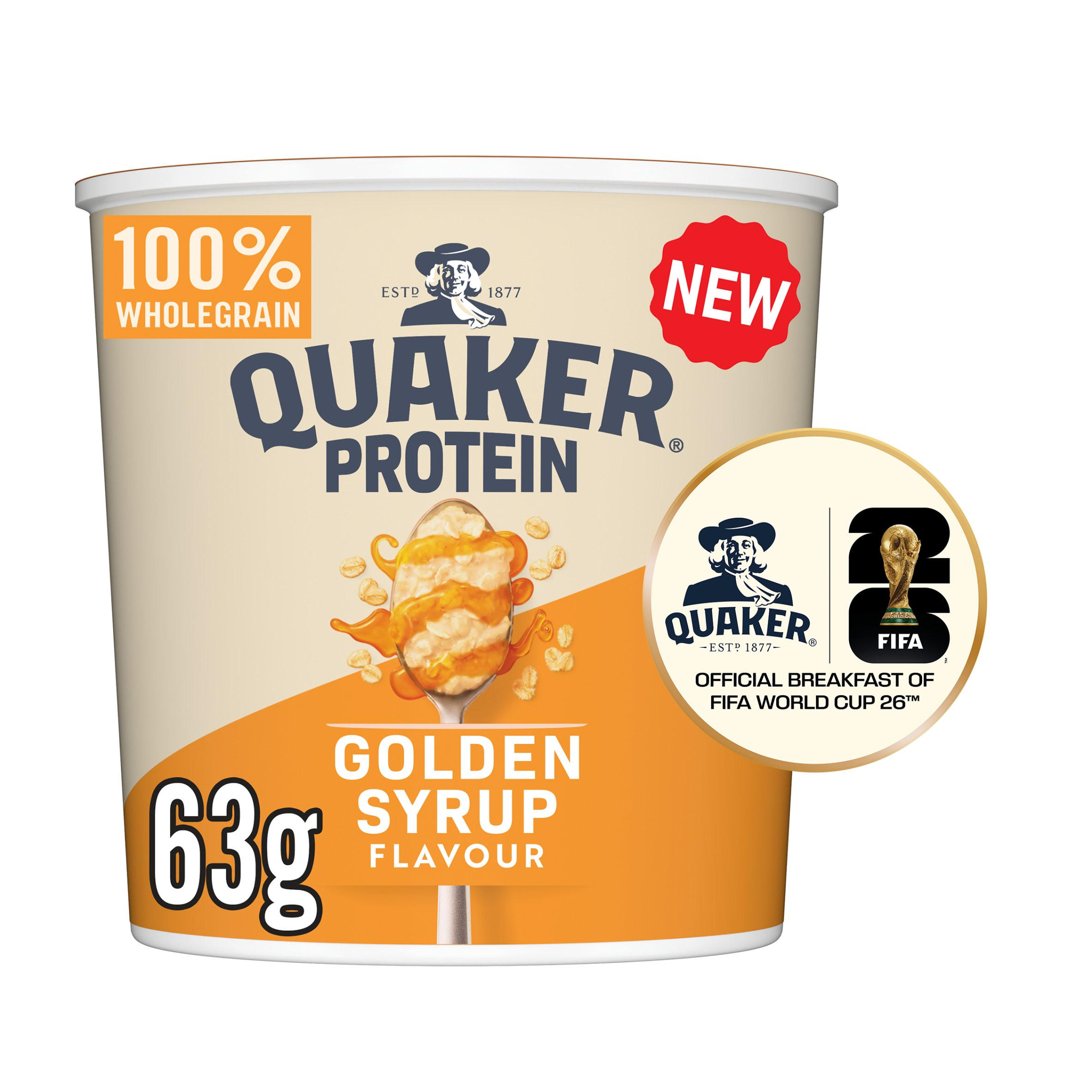 Quaker Oats High Protein Peanut Butter Porridge Pot