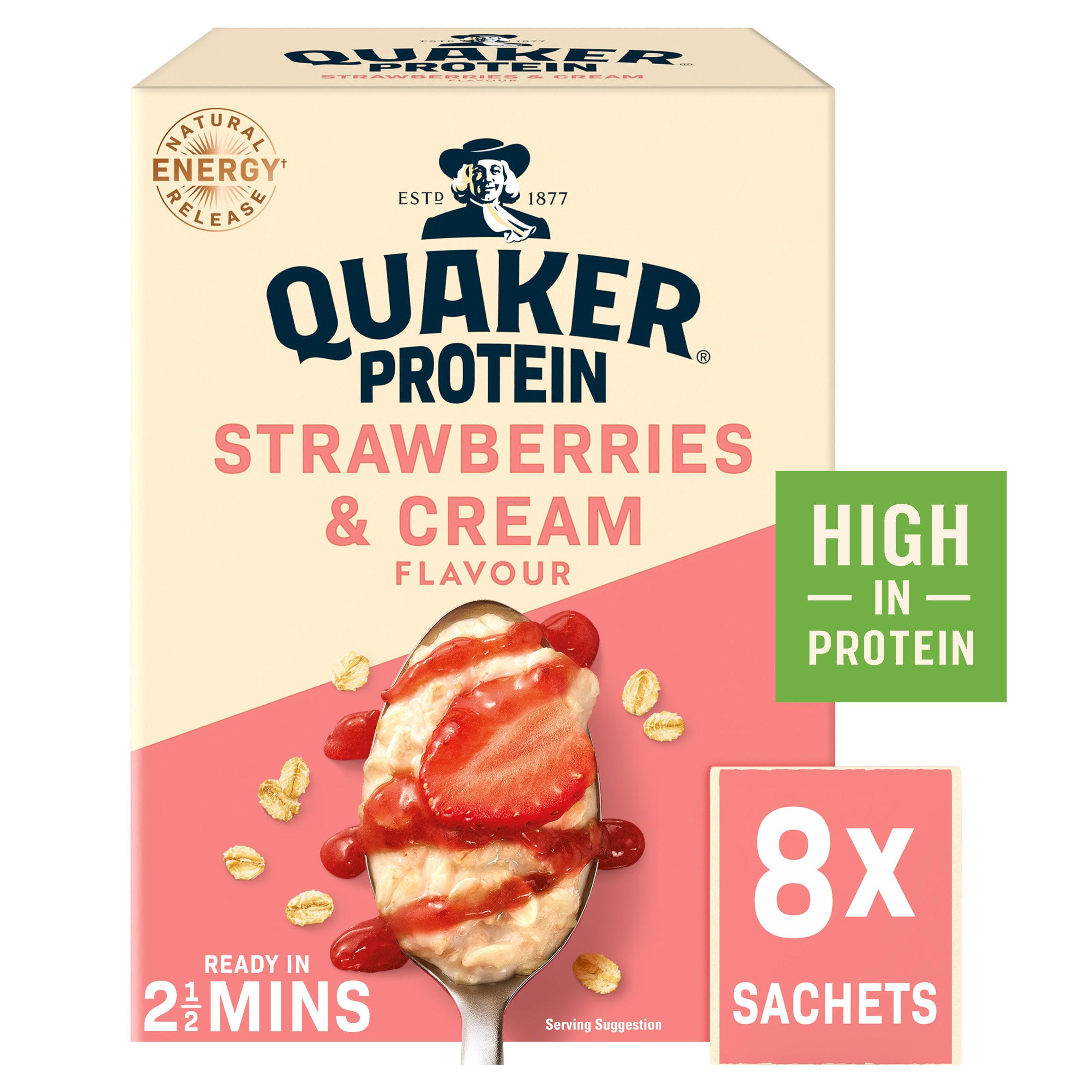 Quaker Oat So Simple Golden Syrup Family Pack Porridge Sachets 720g