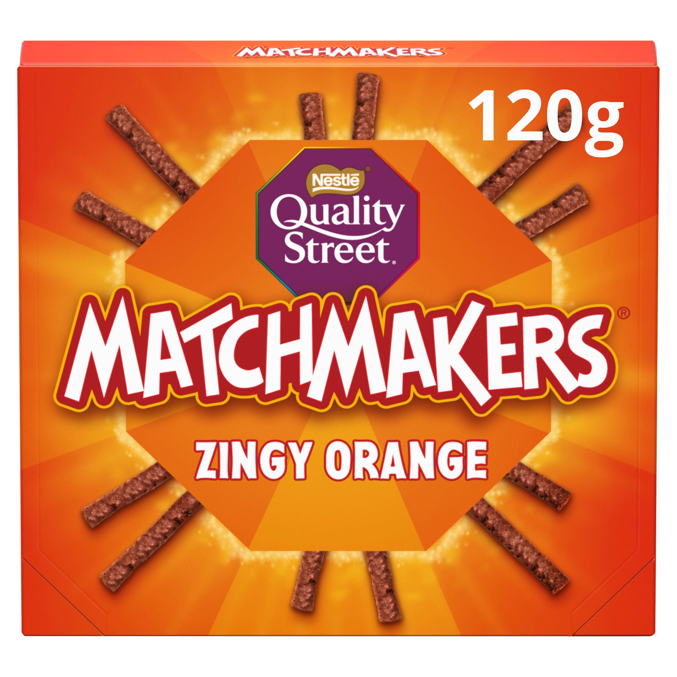 Quality Street Matchmakers Zingy Orange 120g Chocolate Boxes & Gifts