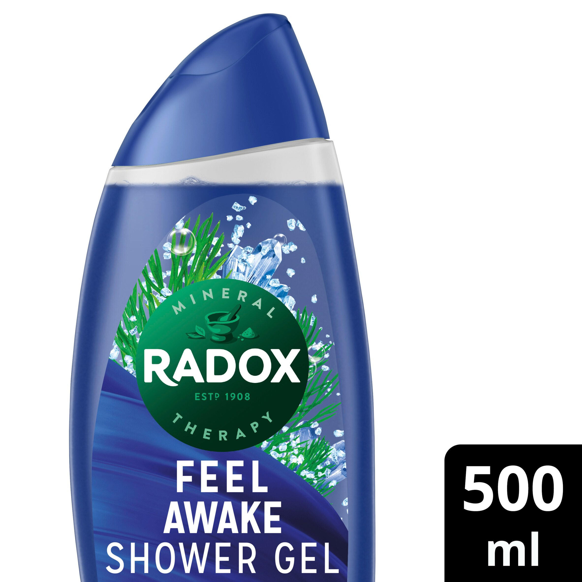 Radox Feel Awake 2in1 Shower Gel & Shampoo 500 ml Shower Gel