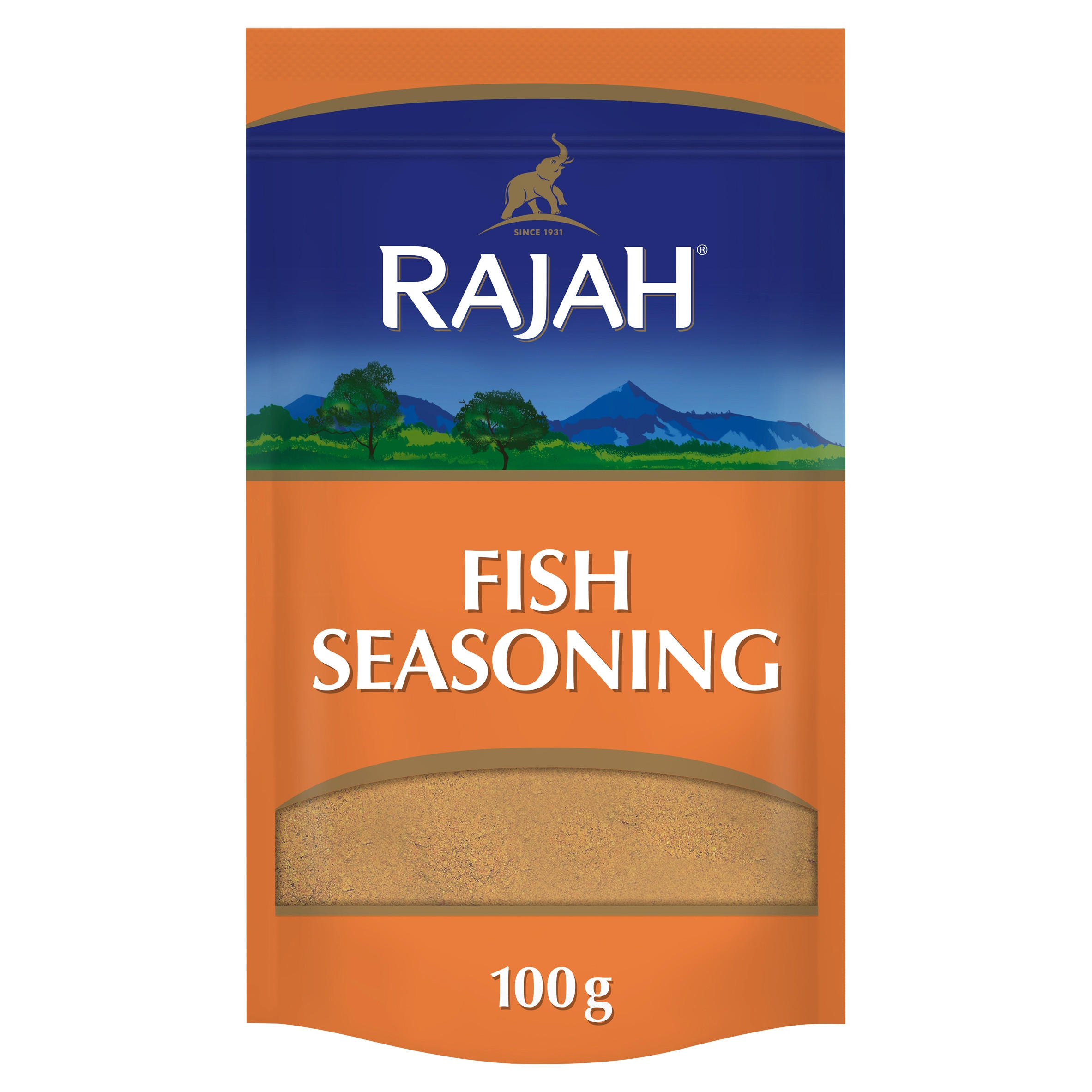 Rajah Fish Seasoning 100g Herbs, Spices & Seasonings Iceland Foods