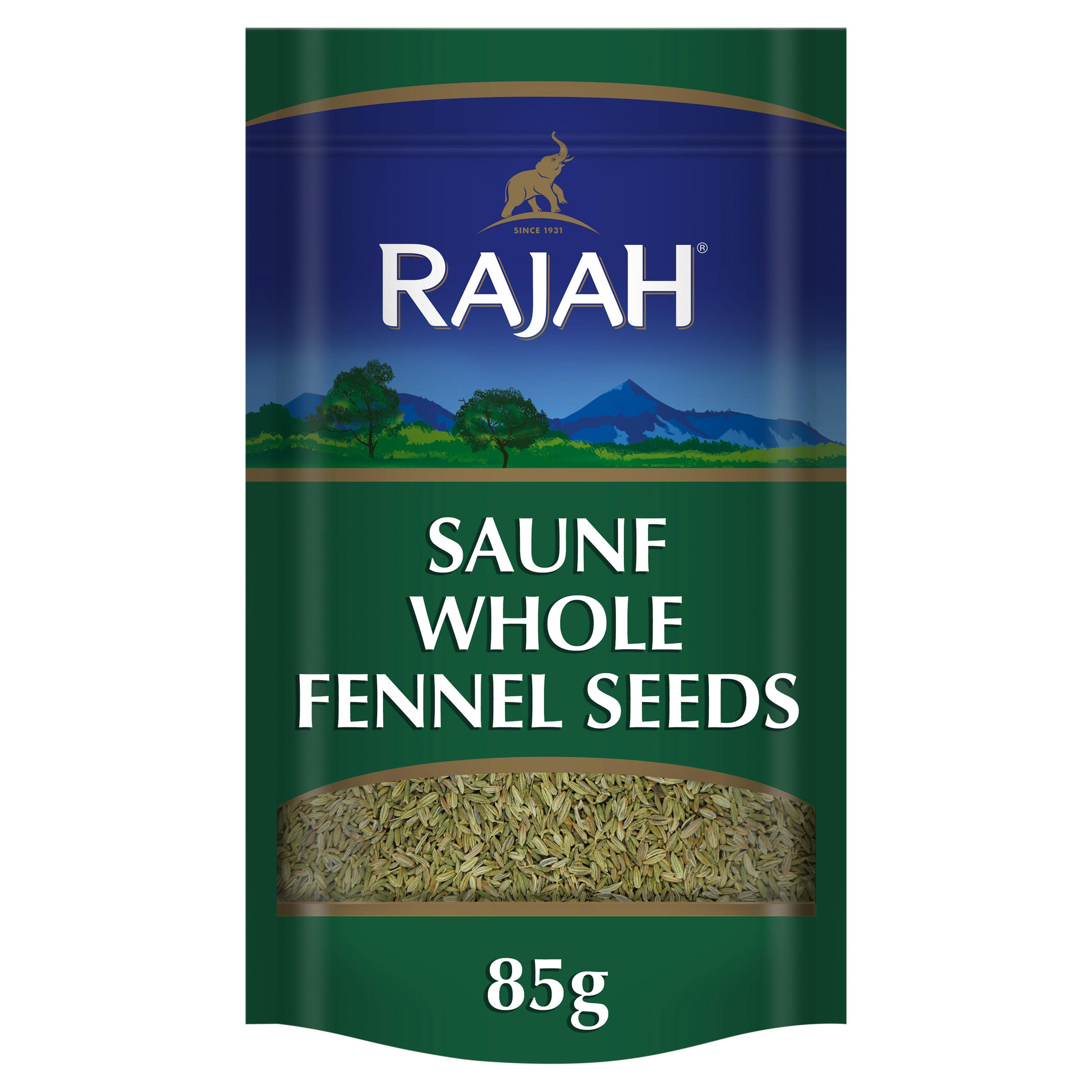Rajah Saunf Whole Fennel Seeds 85g Herbs, Spices & Seasonings