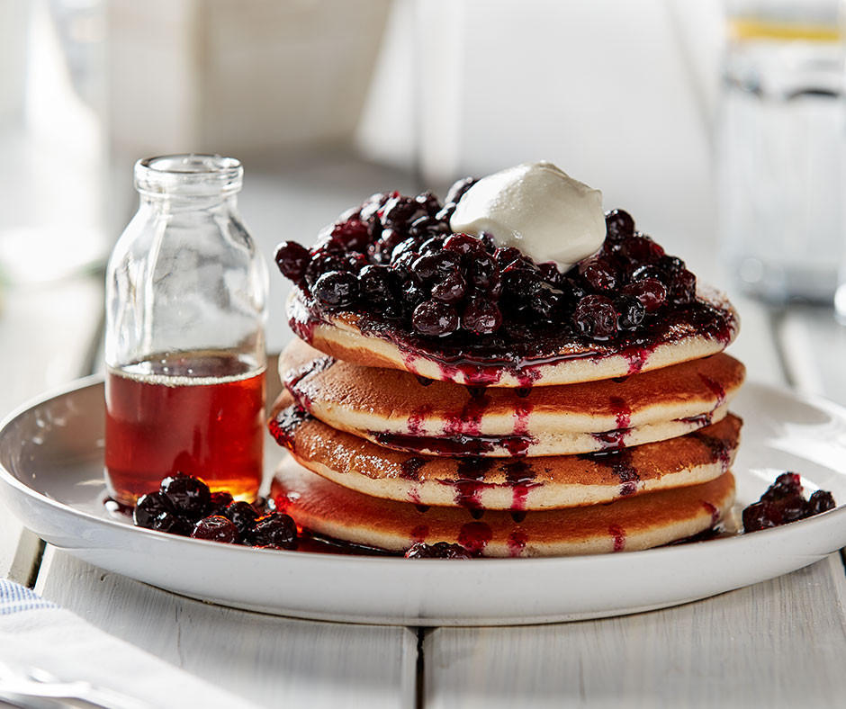 Classic Blueberry Pancakes