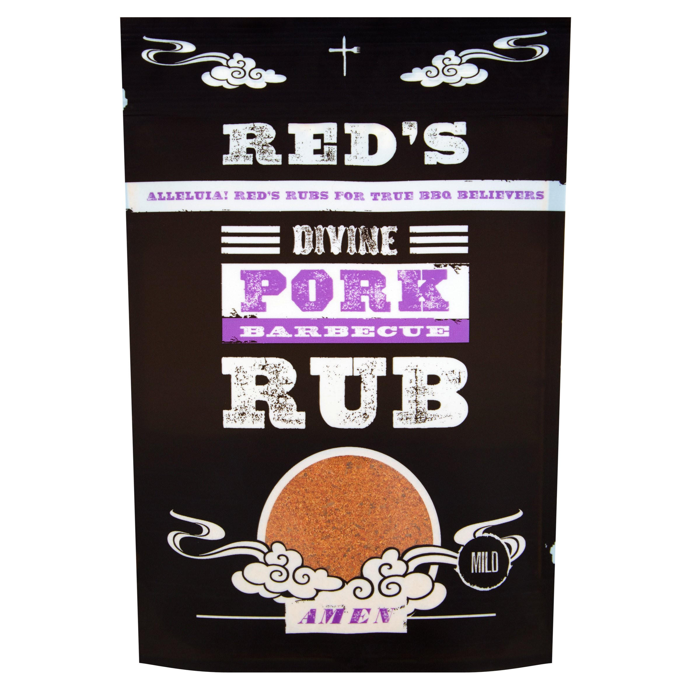 Red's Divine Pork Barbecue Rub 35g BBQ, Chilli & Marinades Iceland