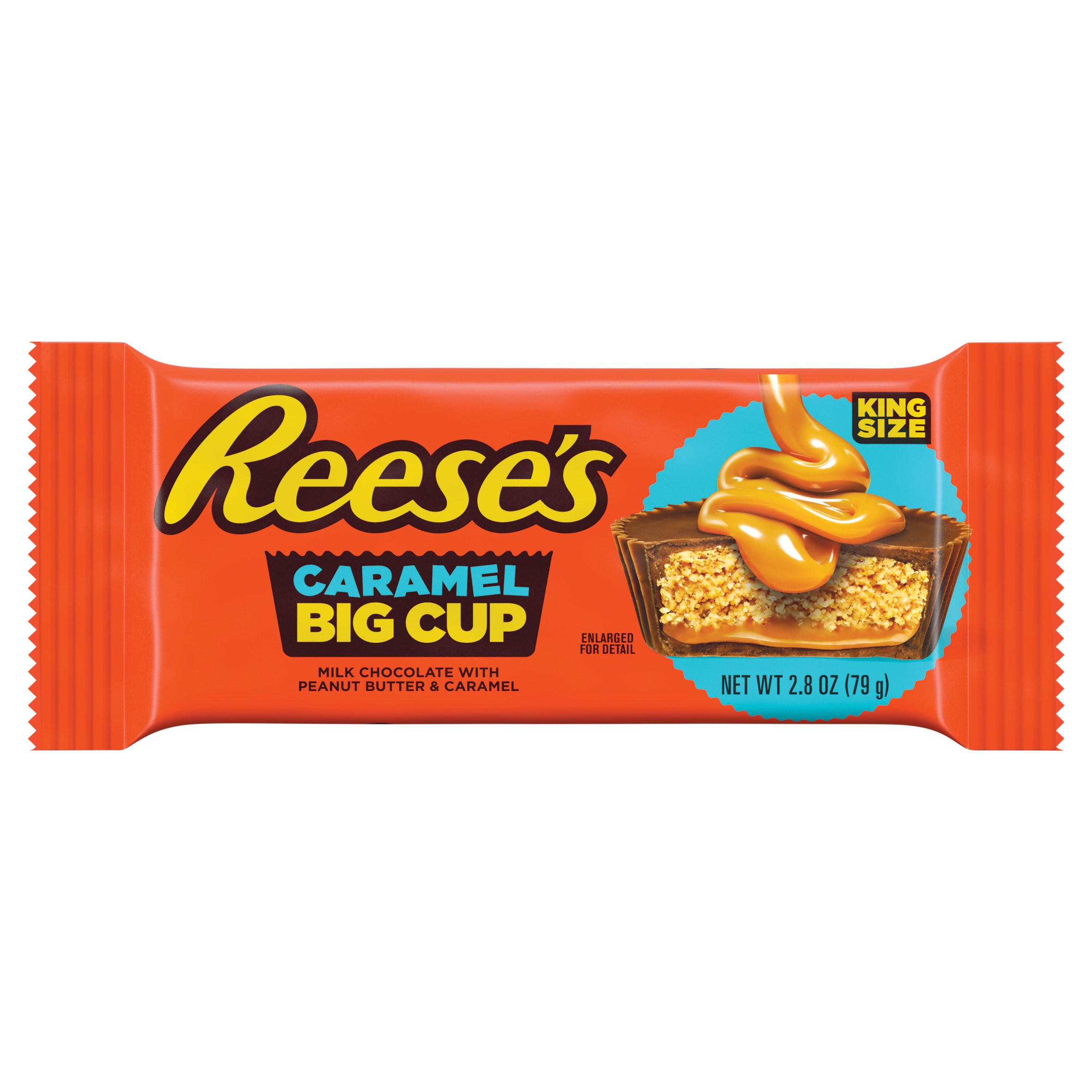 Reese's Big Cup Caramel King Size 79g, folic acid free