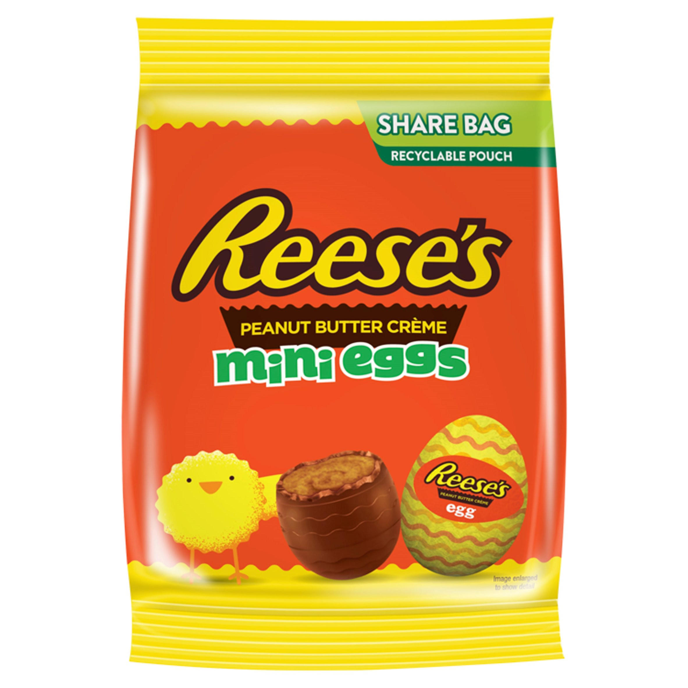 Reese's Peanut Butter Crème Mini Eggs 220g, folic acid free