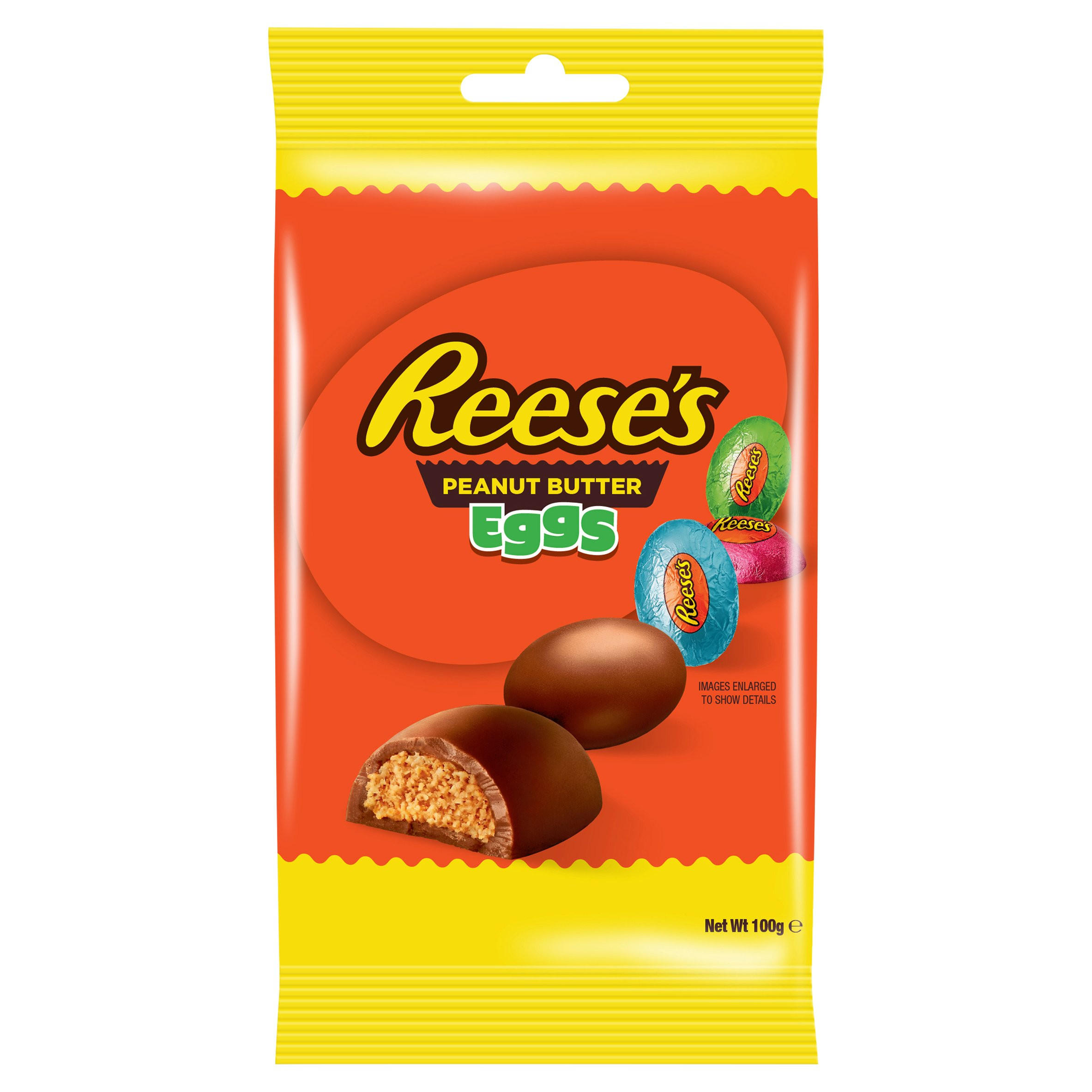 Reese's Peanut Butter Eggs 100g, folic acid free