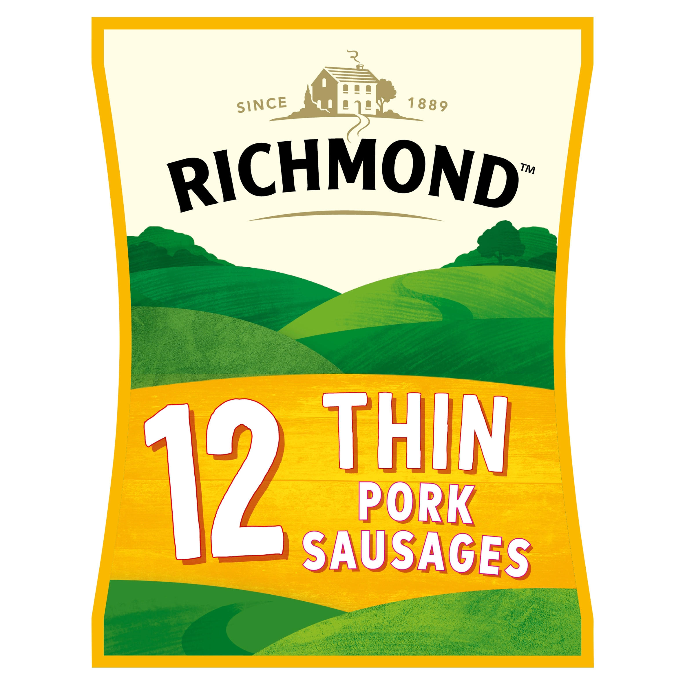 Richmond 12 Thin Pork Sausages 340g Sausages Iceland Foods