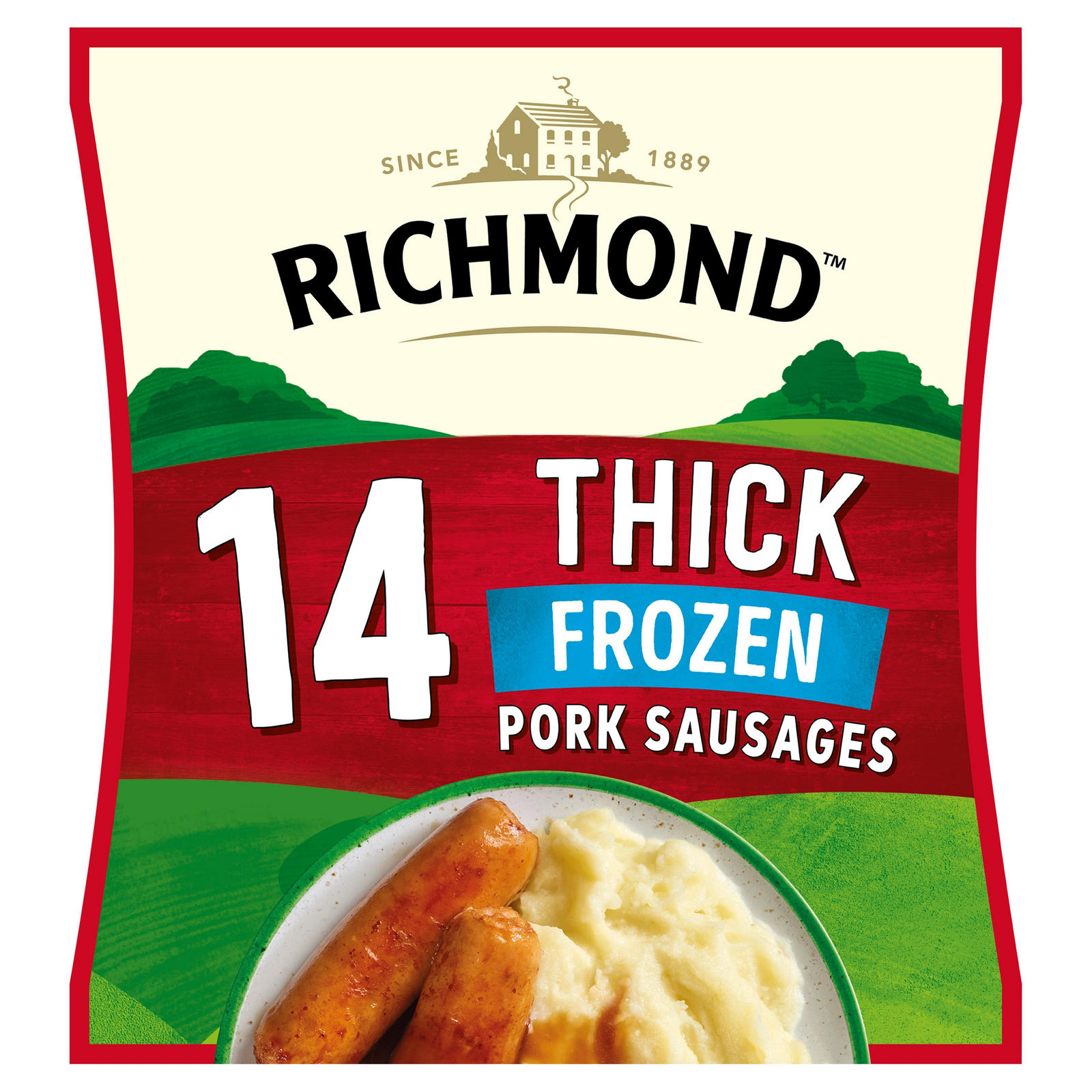 Richmond 14 Thick Pork Sausages 602g