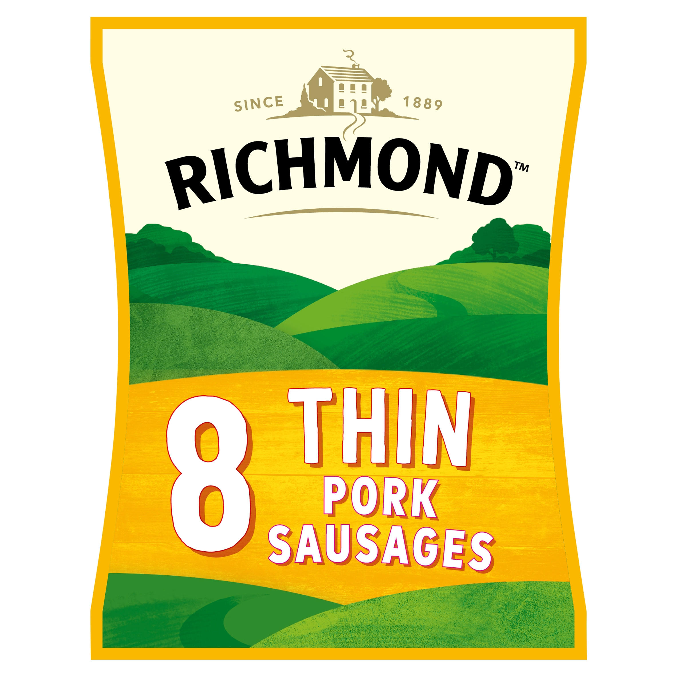 Richmond 8 Thin Pork Sausages 227g Sausages Iceland Foods 5544