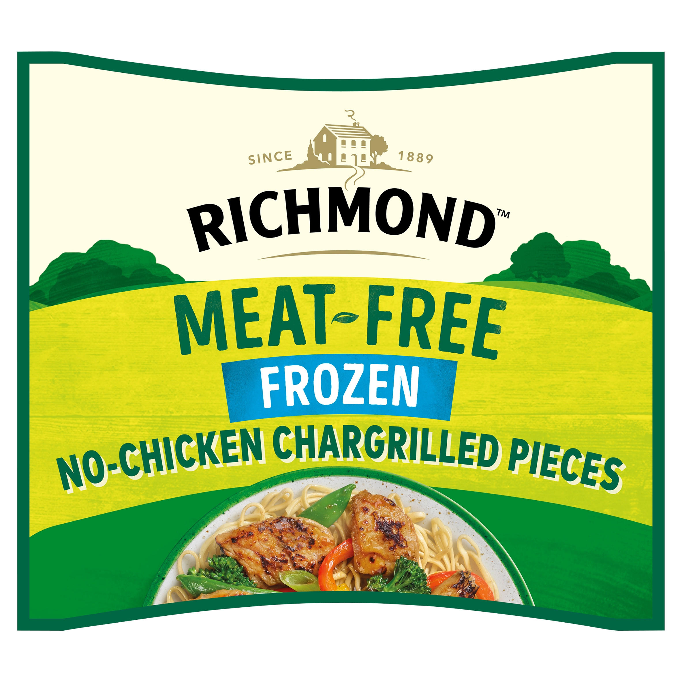 Richmond Meat Free NoChicken Chargrilled Pieces 220g Vegan Iceland