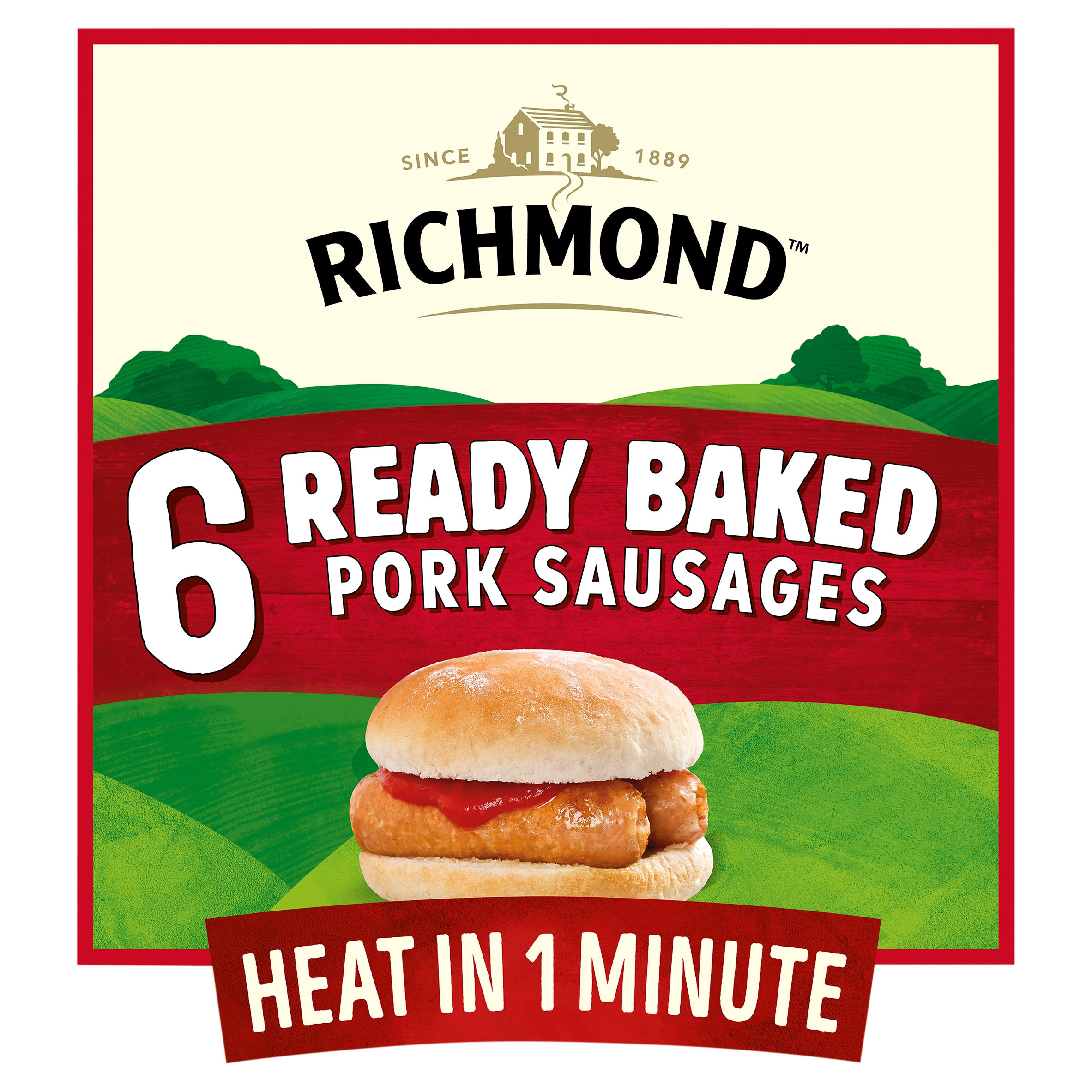 Richmond Ready Baked Pork Sausages 264g
