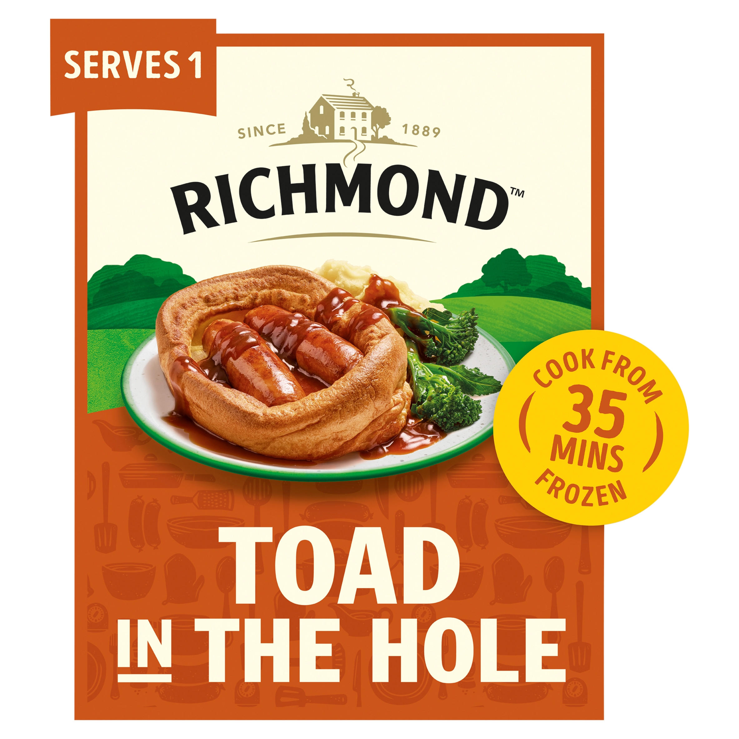 Richmond Toad in the Hole with a Crispy Yorkshire Pudding 250g