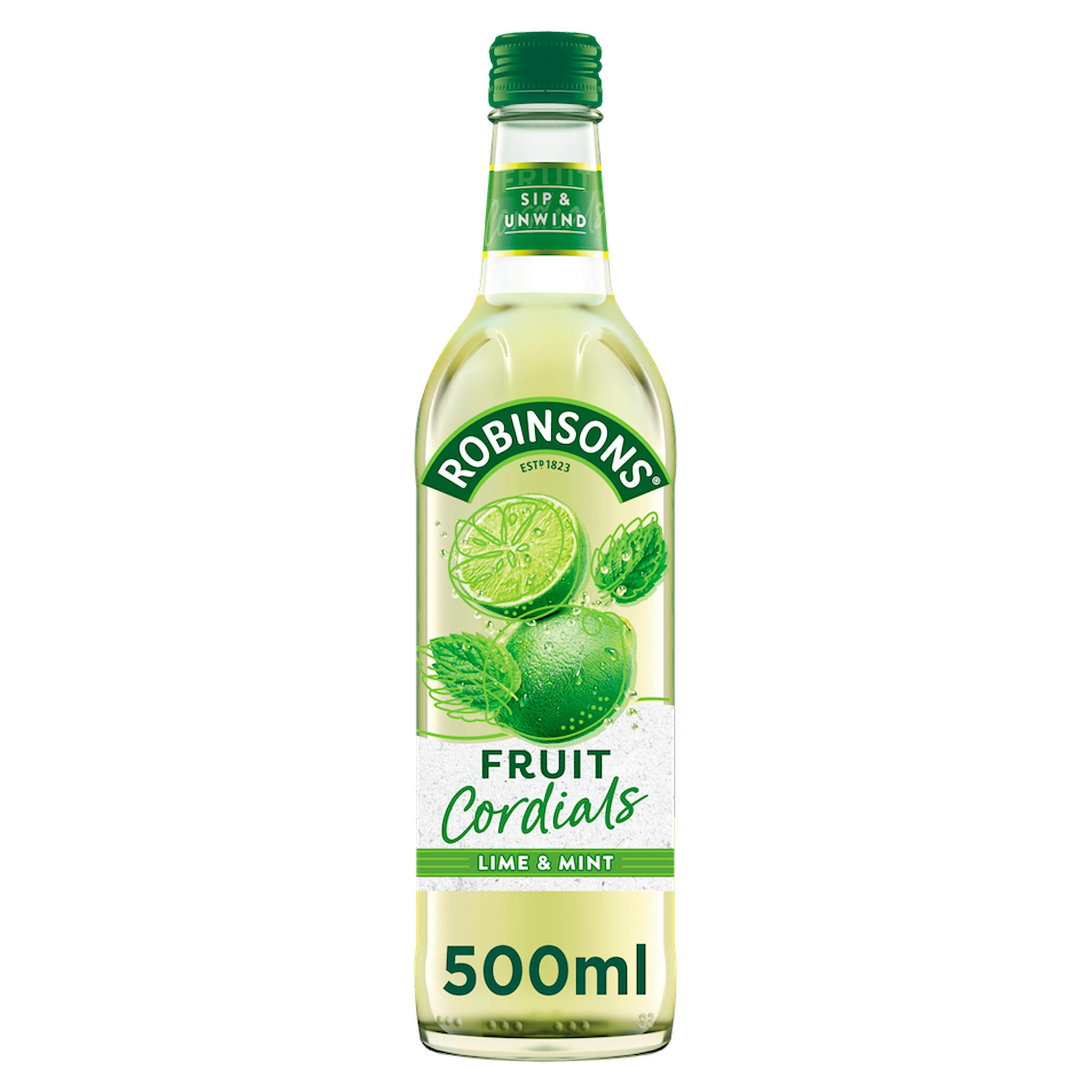 Robinsons Lime & Mint Fruit Cordial 500ml | Squash & Cordial | Iceland ...