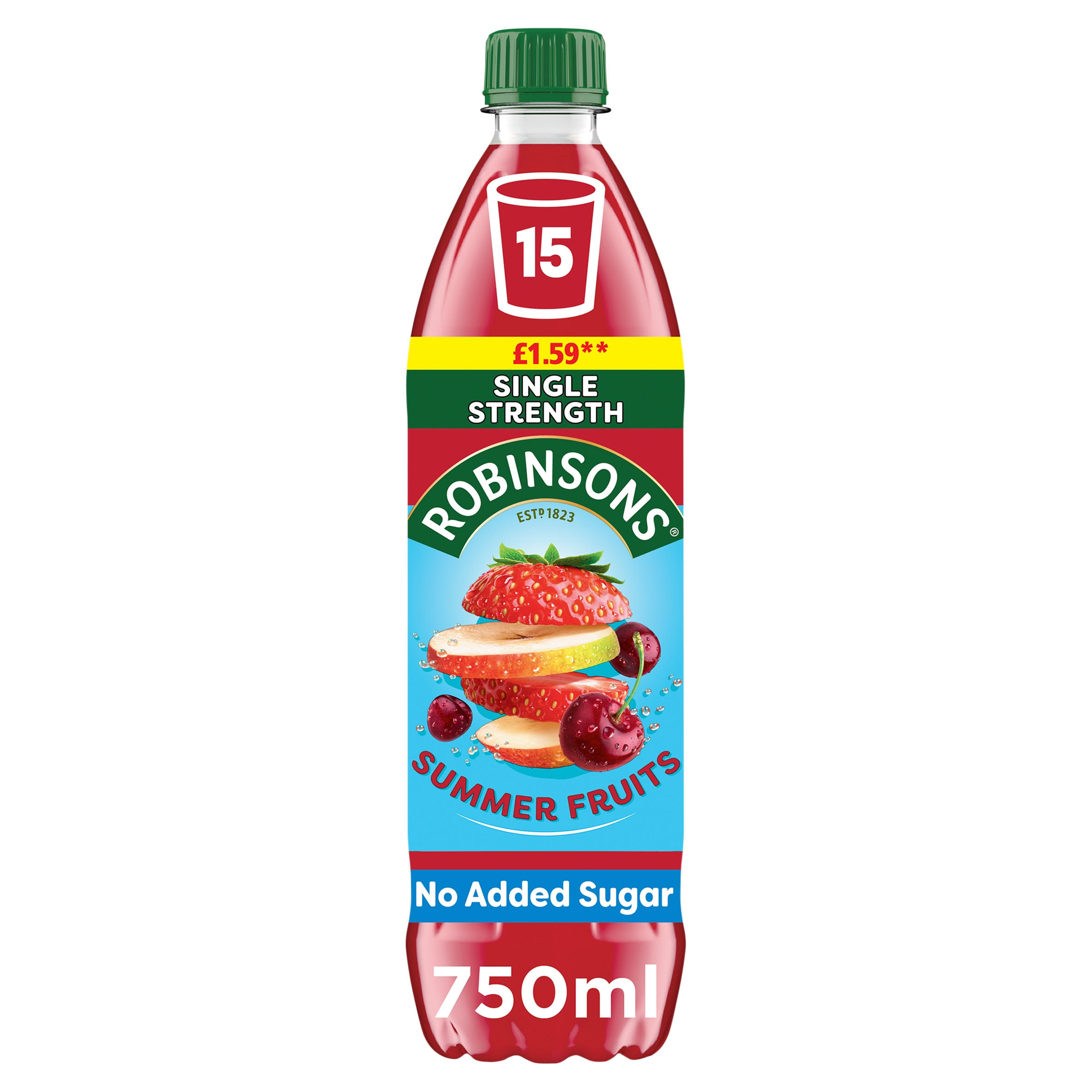 Robinsons Summer Fruits No Added Sugar Squash 1L
