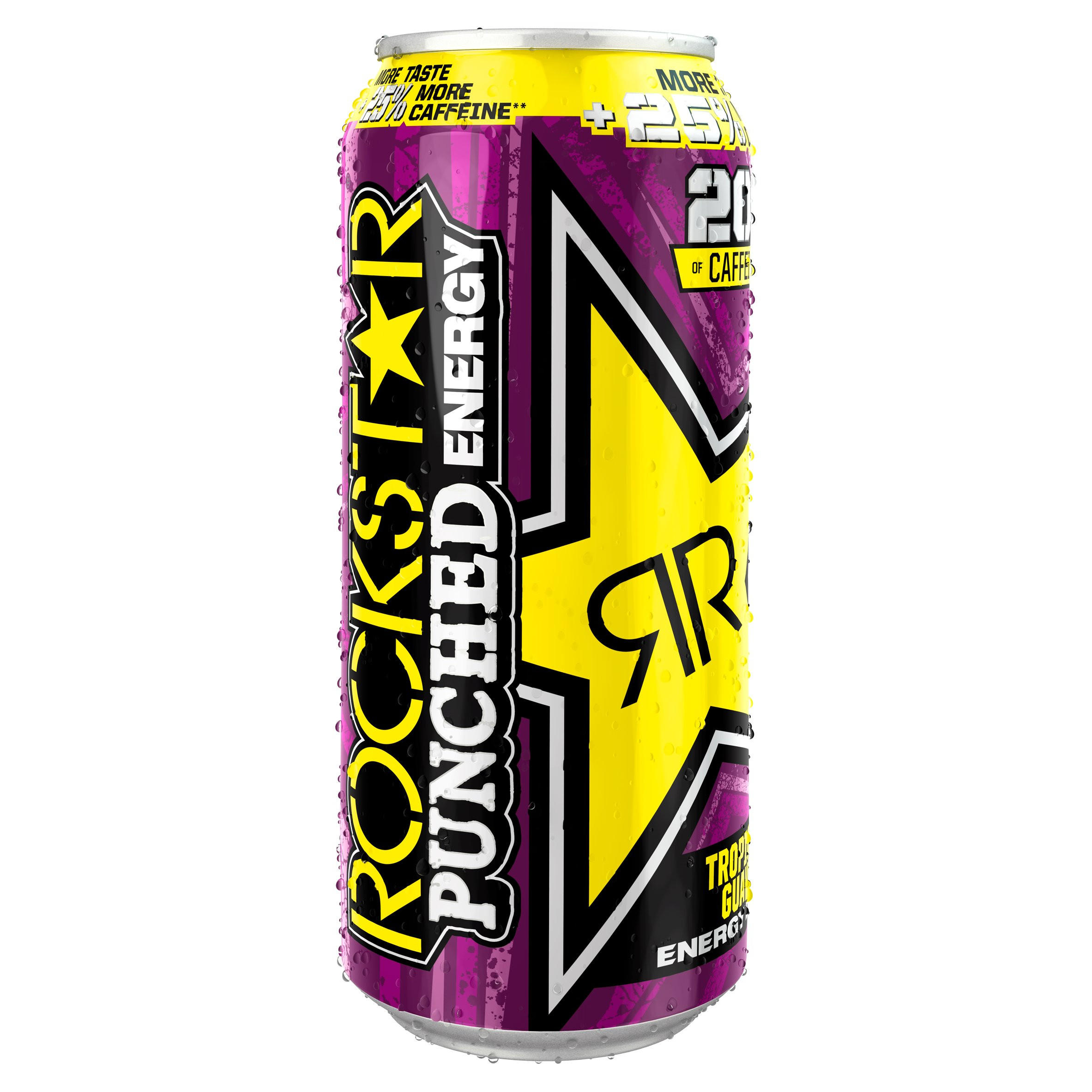 Rockstar Punched Guava 500ml Can | Sports & Energy Drinks | Iceland Foods