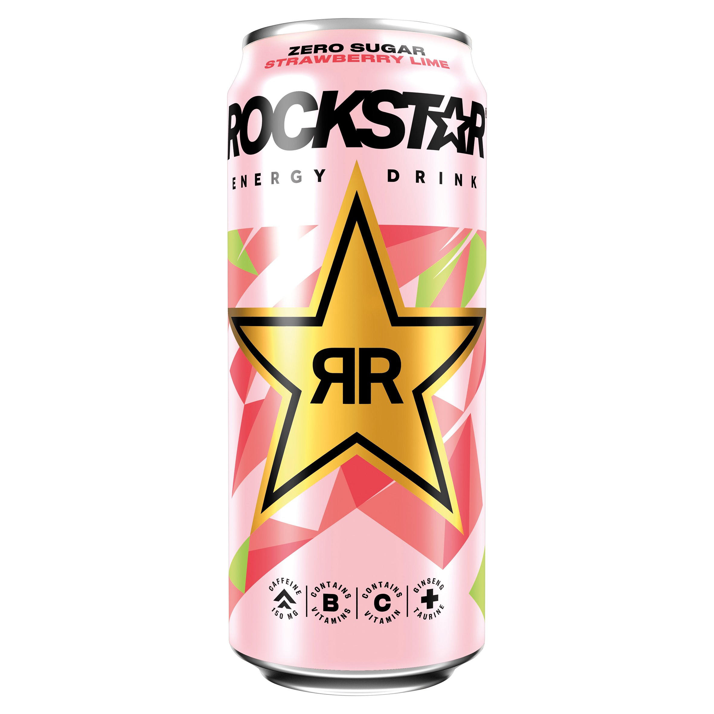 Rockstar Zero Sugar Strawberry Lime Energy Drink 500ml | Sports ...