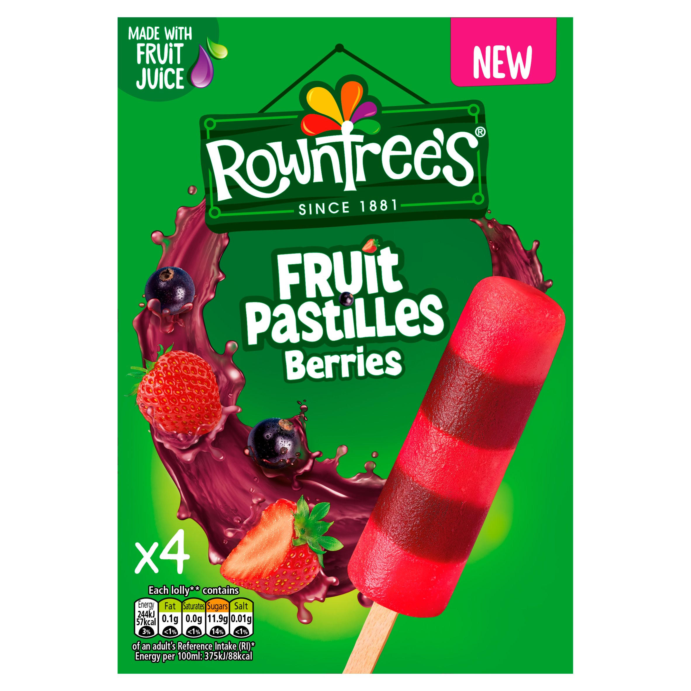 Rowntree's Fruit Pastilles Lollies Pouch