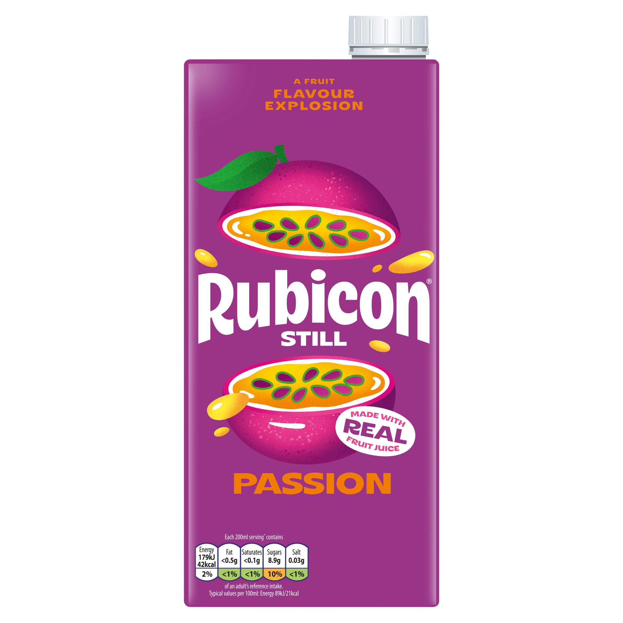 Rubicon Still Passion Juice Drink 1 Litre