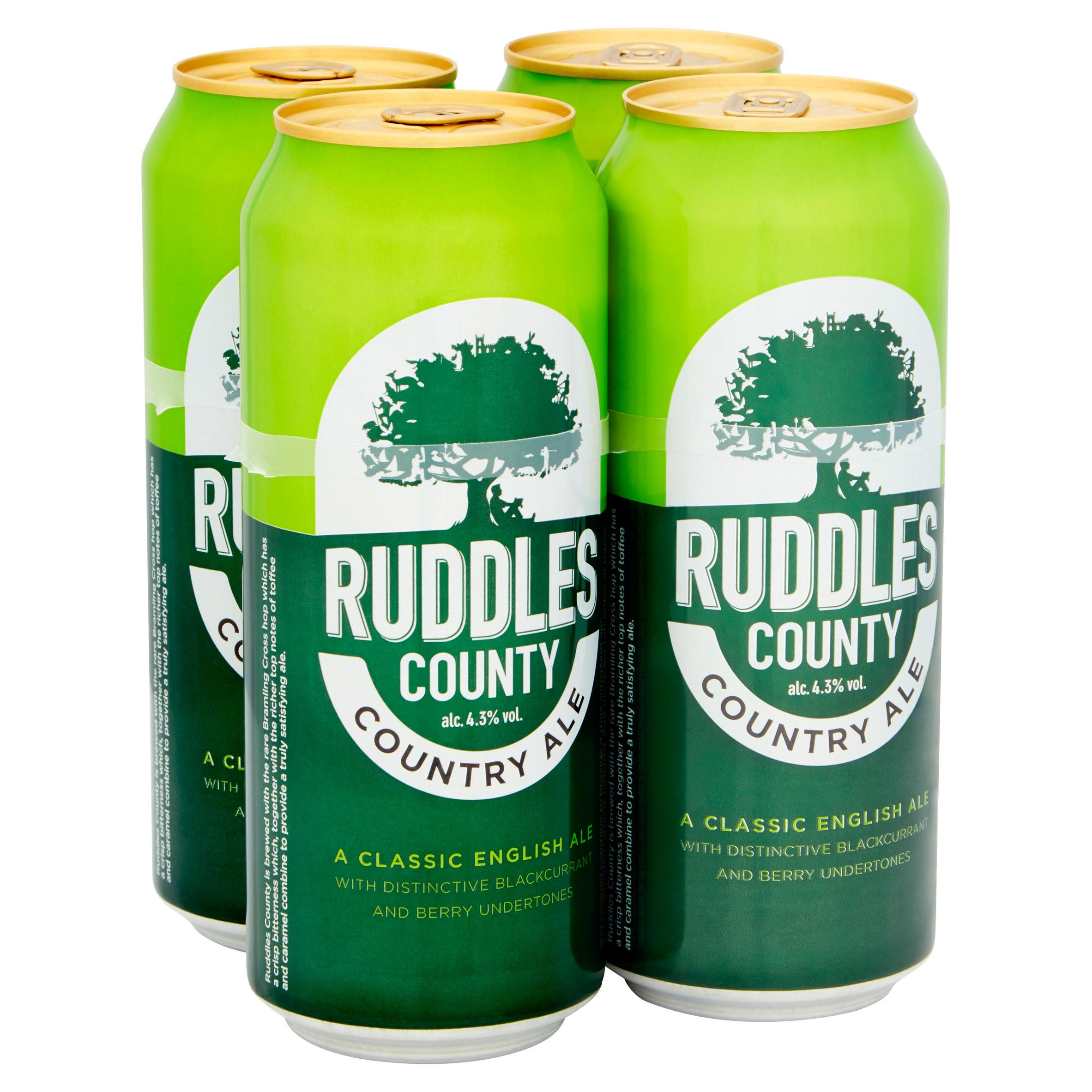 Ruddles County Country Ale 4 x 500ml Beer Iceland Foods