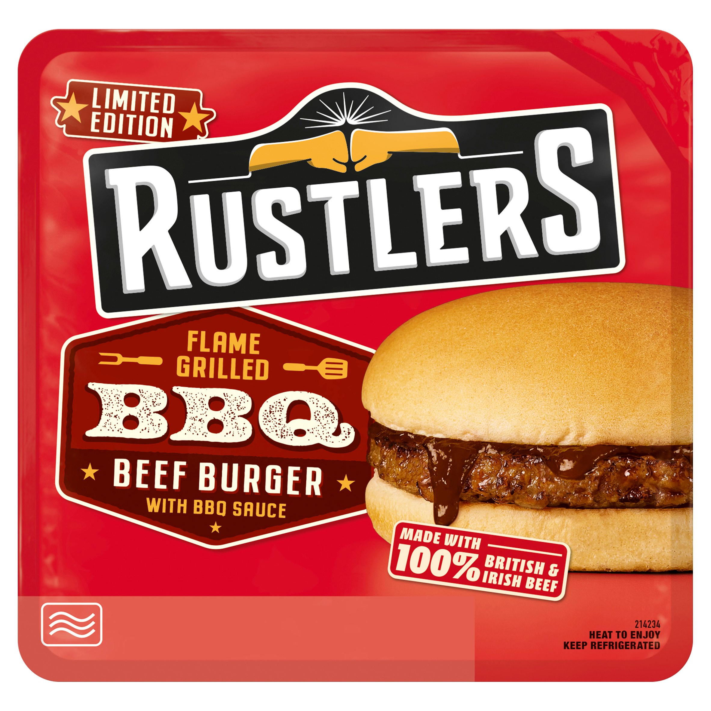 Rustlers The Flame Grilled BBQ Rib
