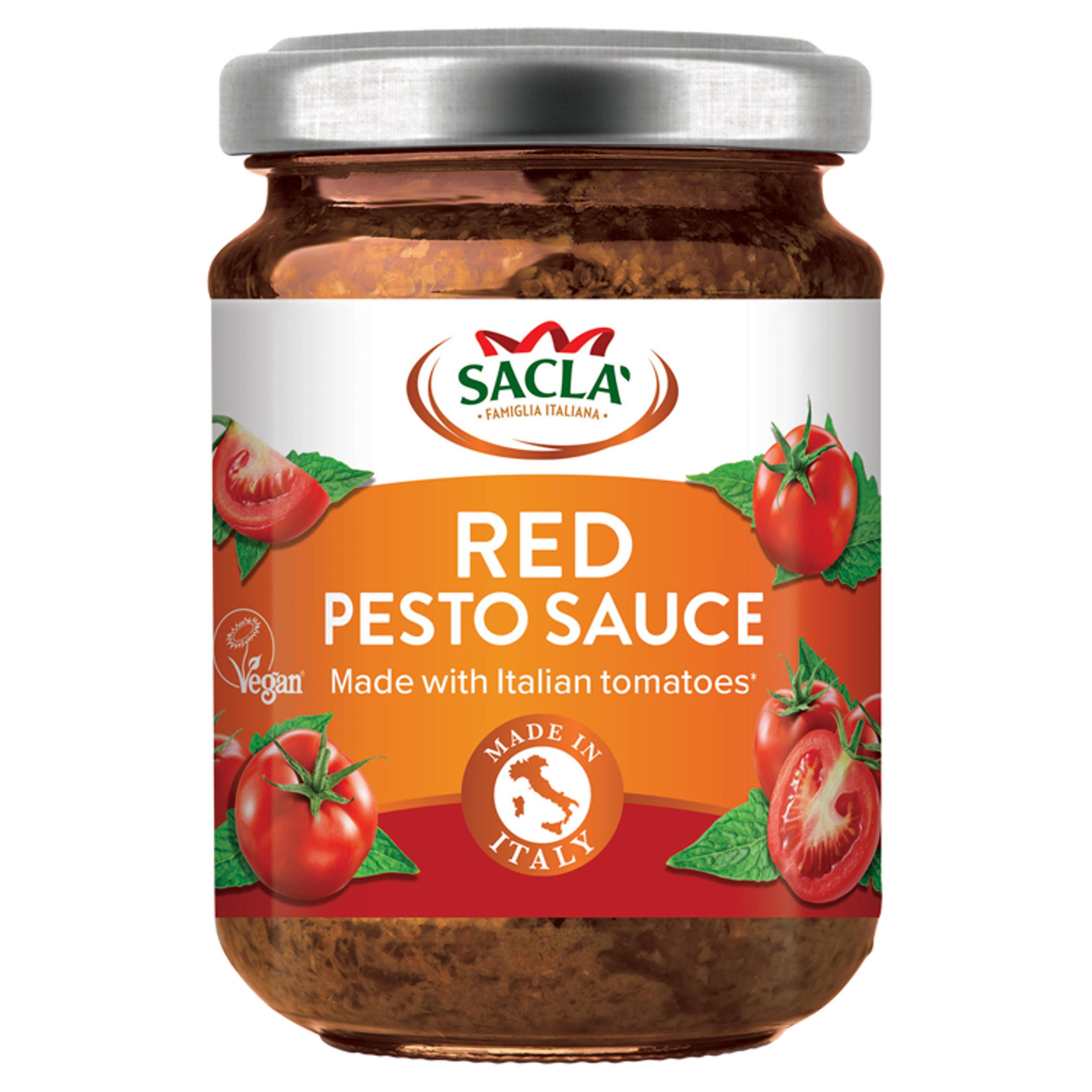 Sacla' Red Pesto Sauce 135g Pasta Sauces Iceland Foods
