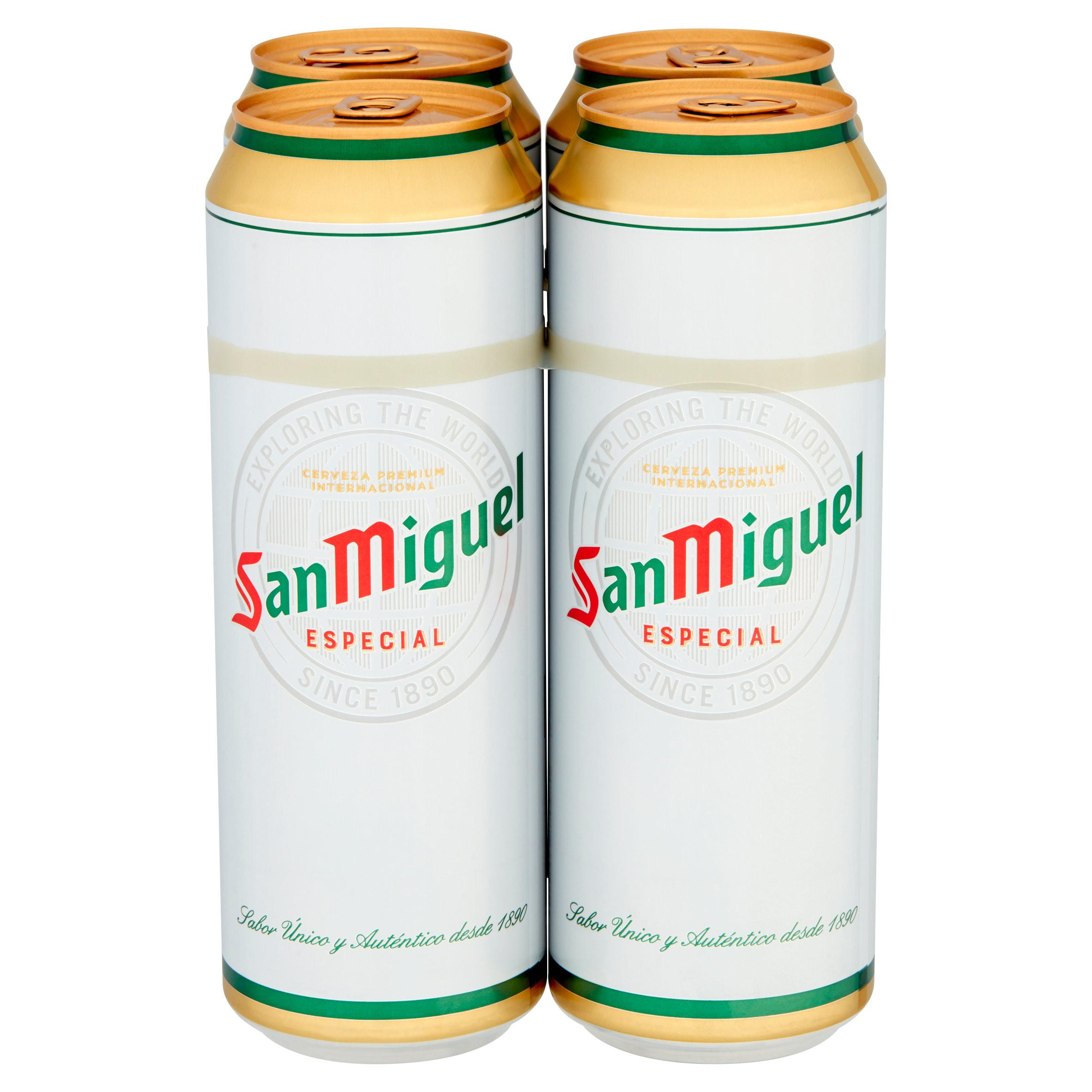 San Miguel Premium Lager Beer 4 x 568ml | Beer | Iceland Foods