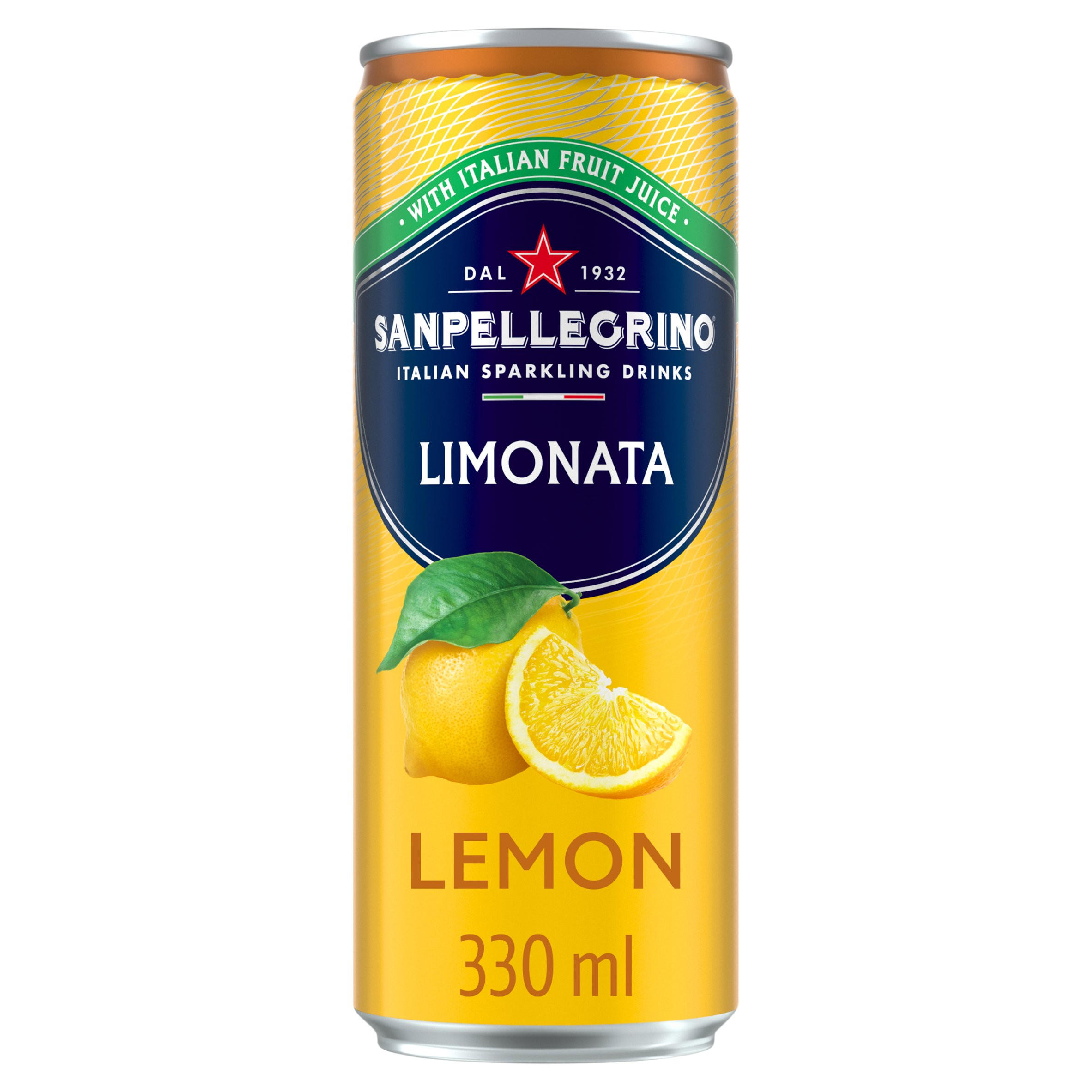 San Pellegrino Lemon 330ml | Lemonade | Iceland Foods