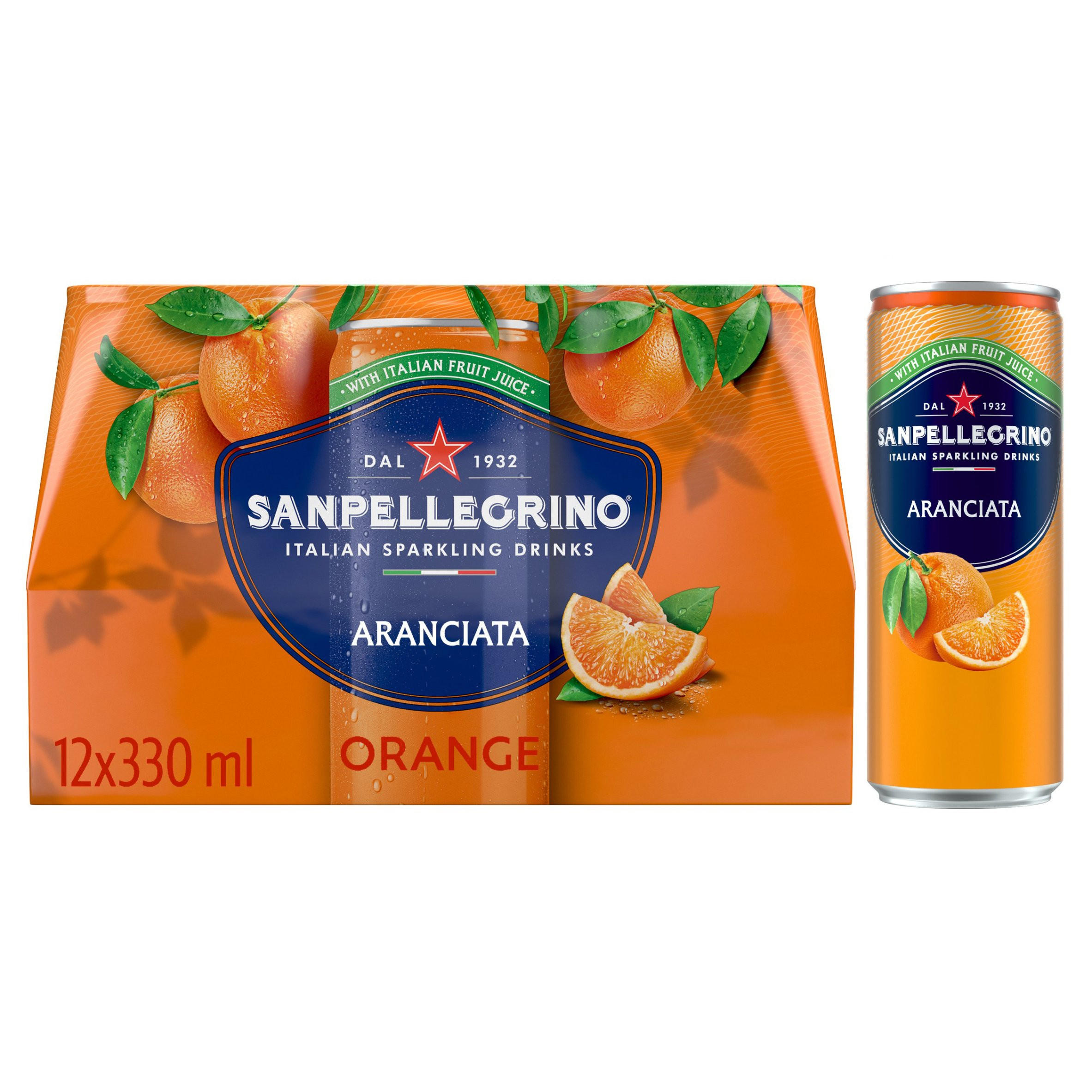 San Pellegrino Orange 12 x 330ml