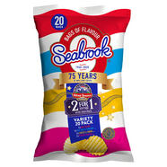 Seabrook Crisps Mixed 20 X 25g Multipack Crisps Iceland Foods
