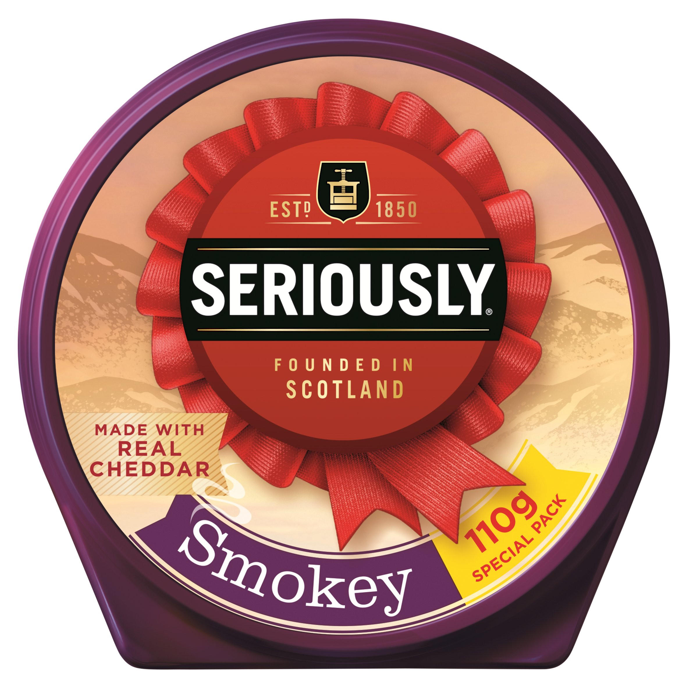 Seriously Spreadable Smokey Cheese Spread 110g | Iceland Foods