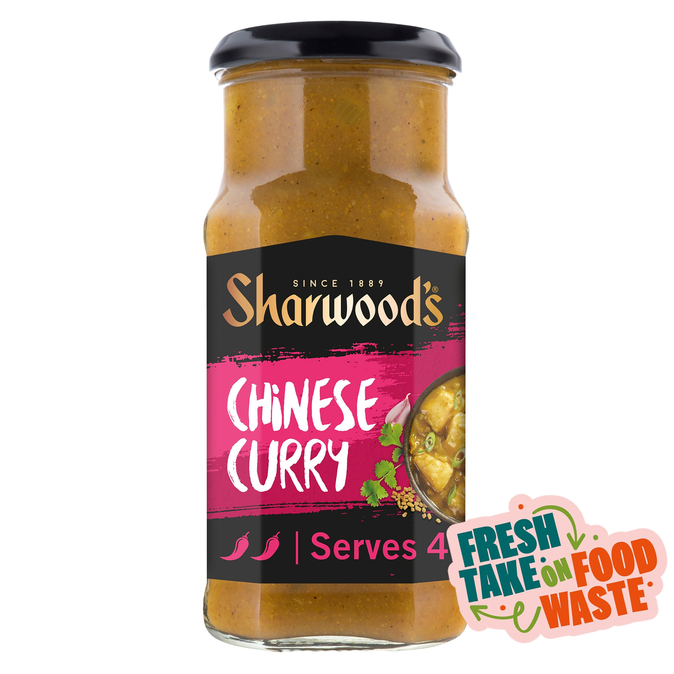 Sharwood's Cooking Sauce Chinese Curry 425g Chinese and Oriental Sauces Iceland Foods