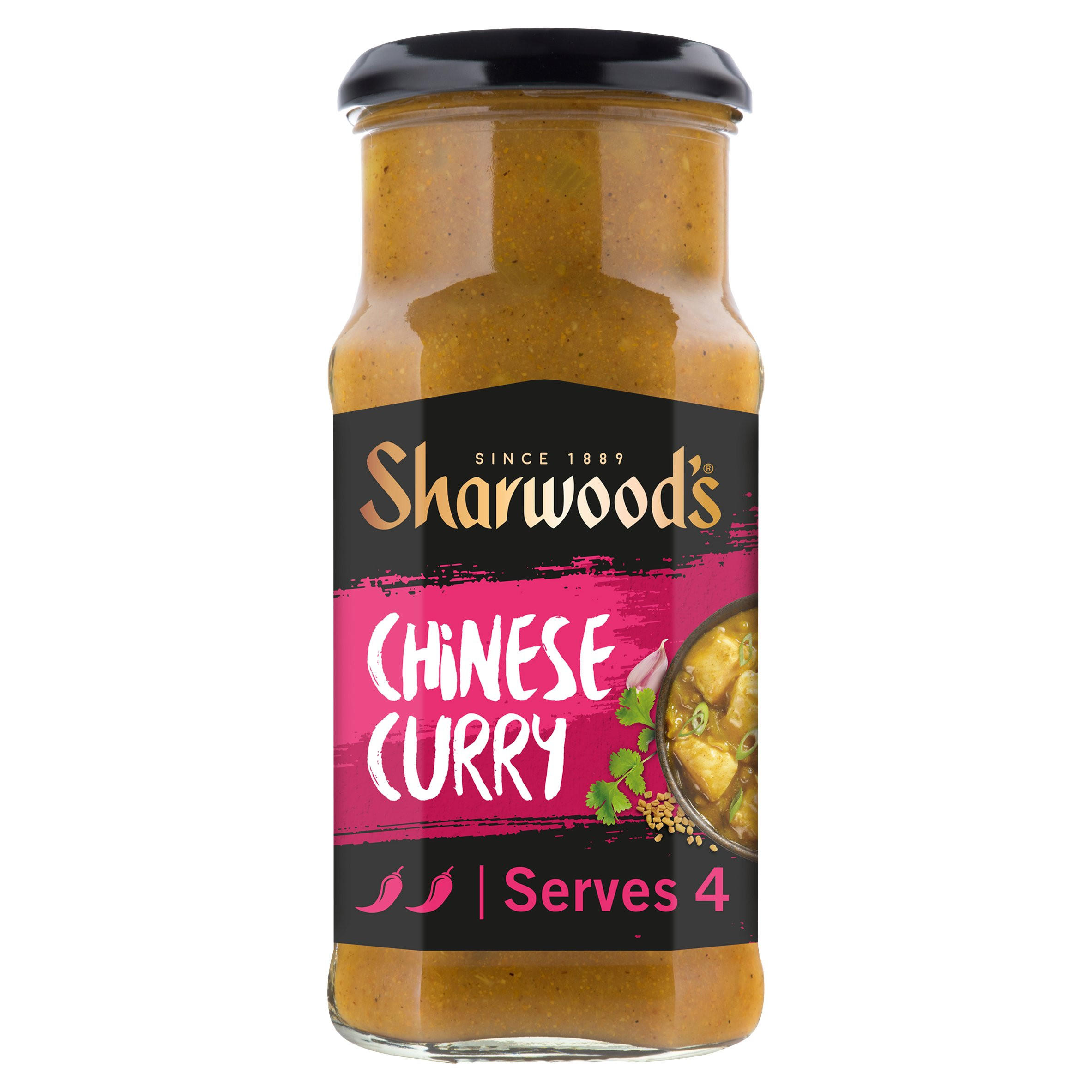 Sharwood's East Asian Chinese Curry Cooking Sauce 425g, folic acid free
