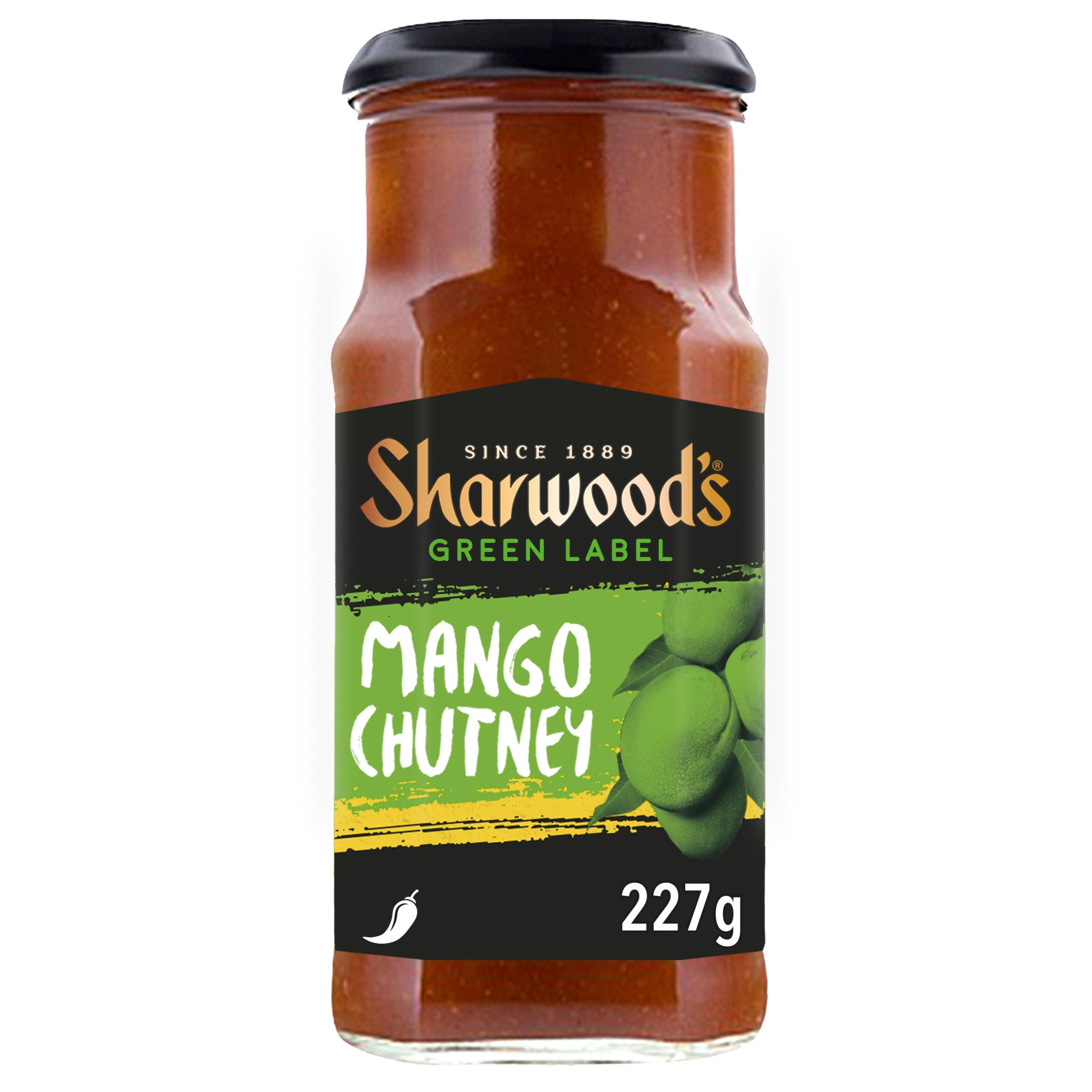 Sharwood's Indian Sides Green Label Mango Chutney Dip 227g
